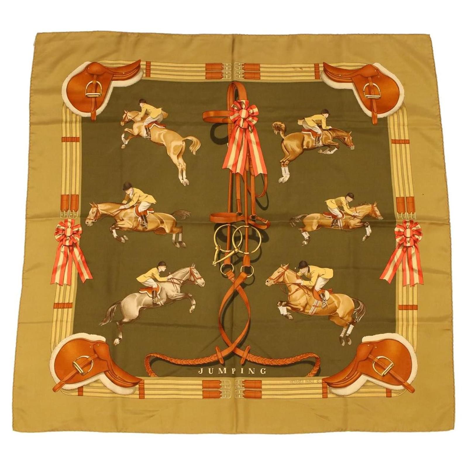 hermes jumping scarf