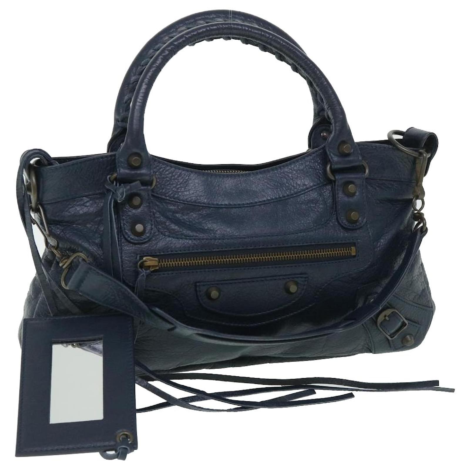 y2k BALENCIAGA THE FIRST ファースト 2WAY BAG Balenciaga Iconic Leather The First 2Way City Bag — sororité.