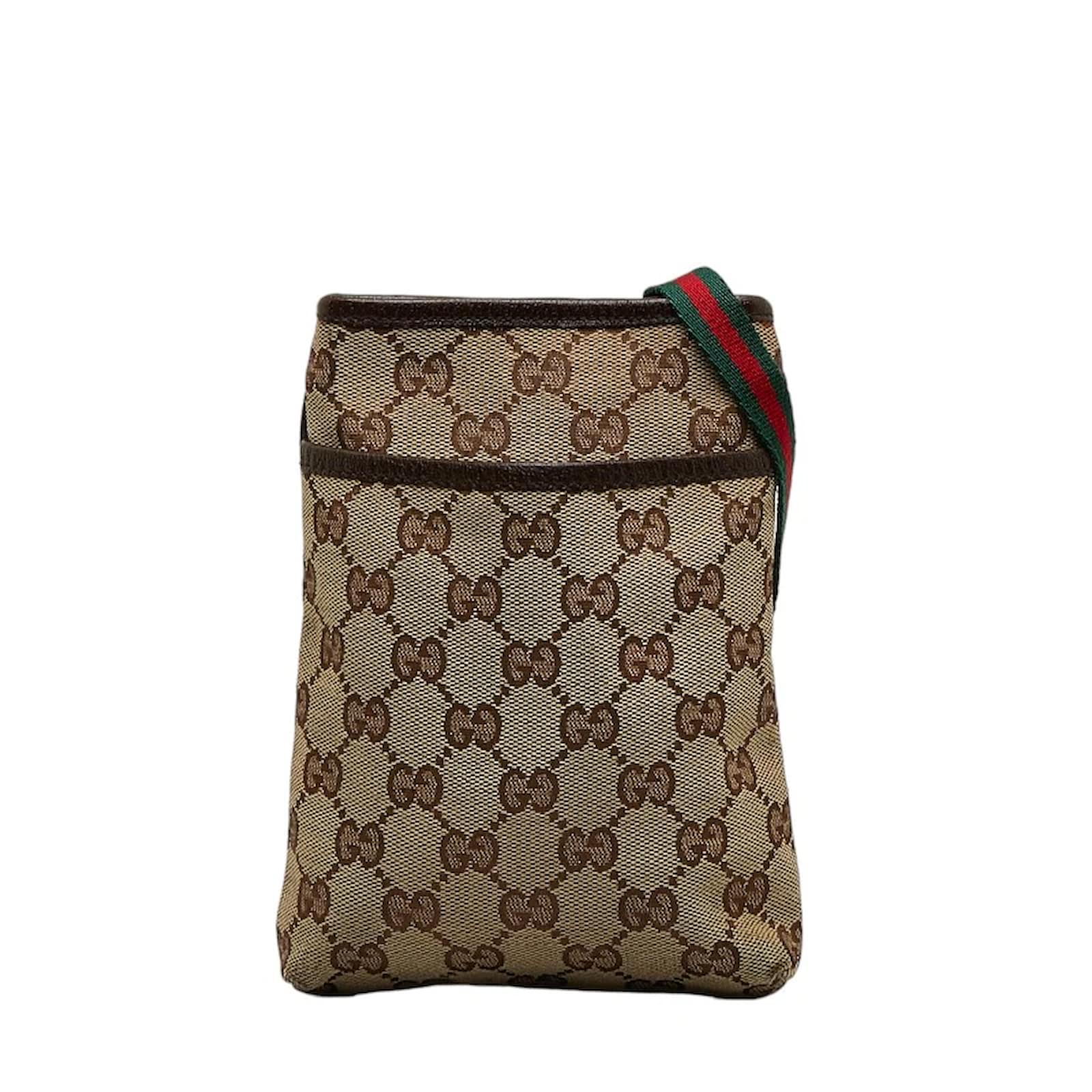 Gucci GG Canvas Web Crossbody Bag 141863 (Sold) - Joli Closet