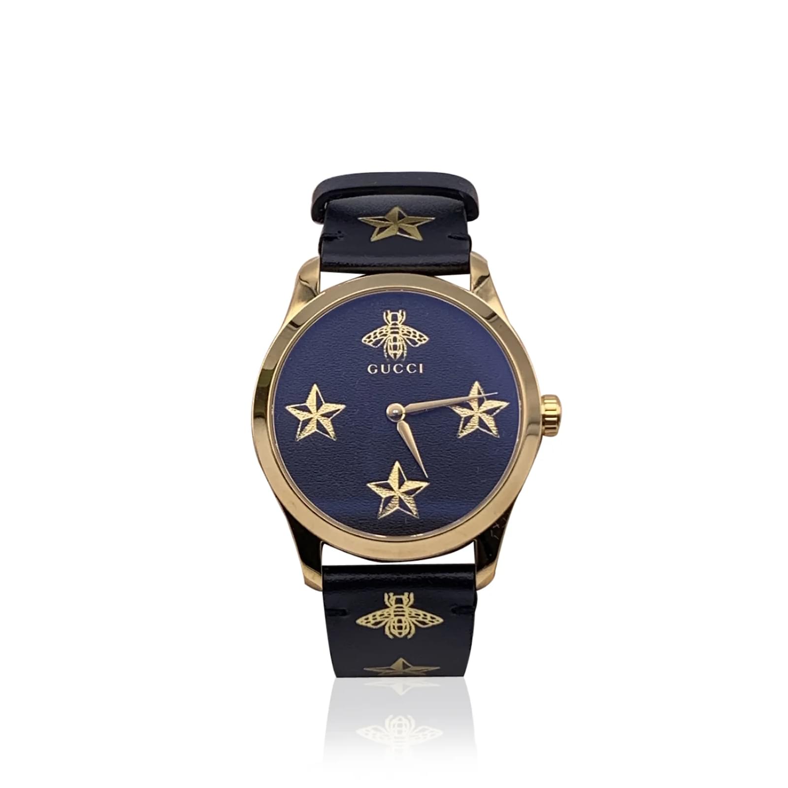 Gucci gold bee on sale watch