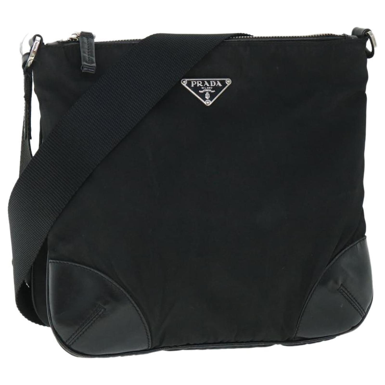 Bolso prada best sale negro bandolera