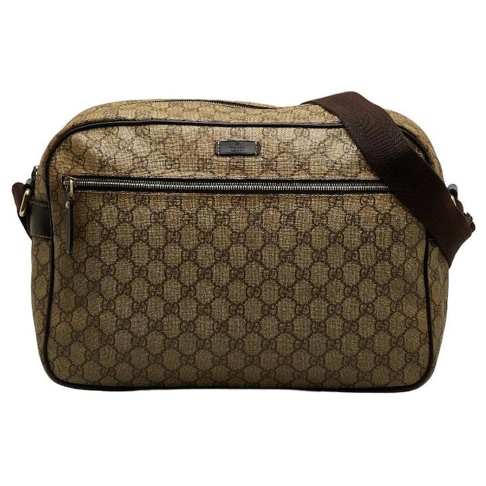 Gucci Gg Supreme Messenger Bag 211107 Brown Cloth - Main Image