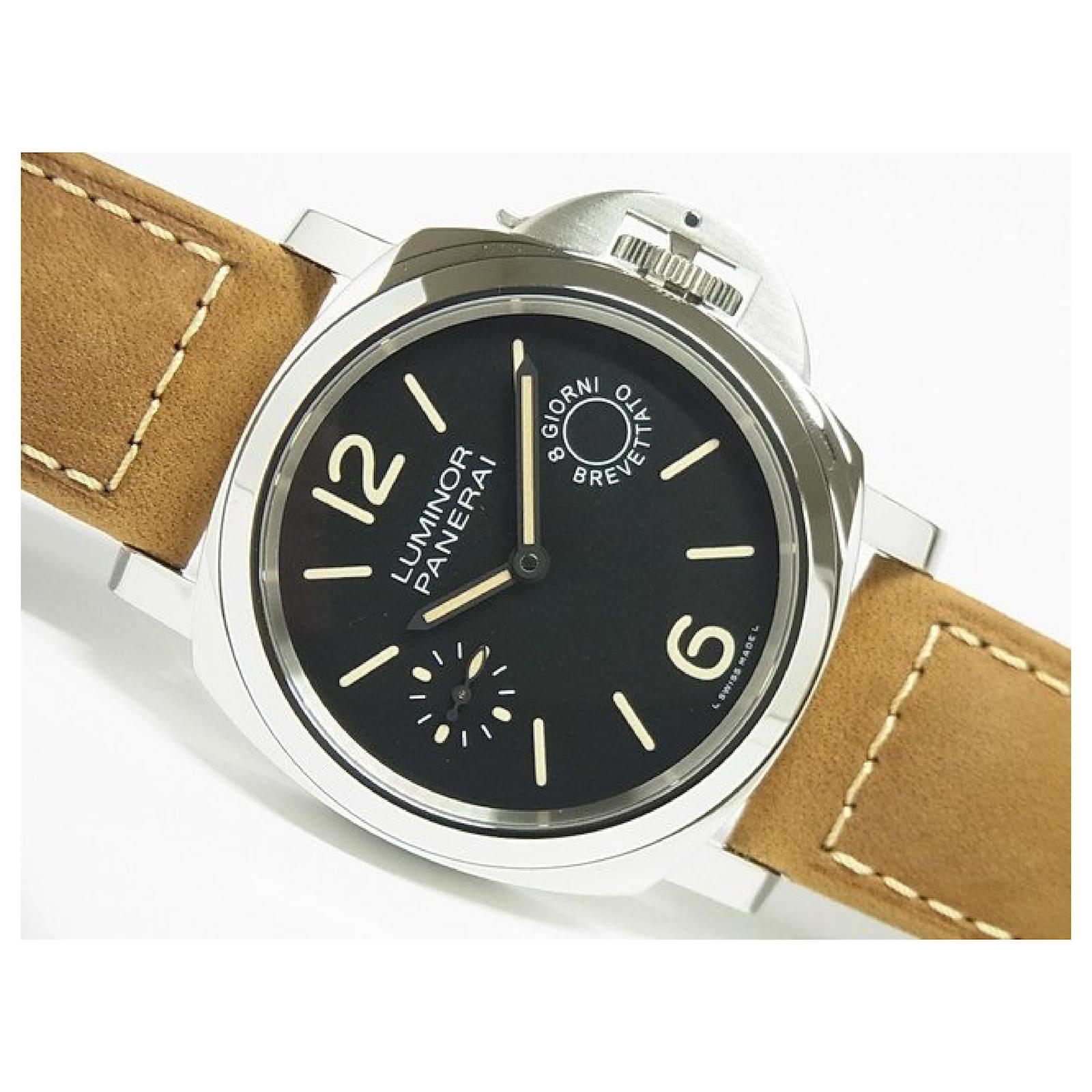 PANERAI Luminor Marina 8 DAY S Acciaio PAM00590 R series Mens