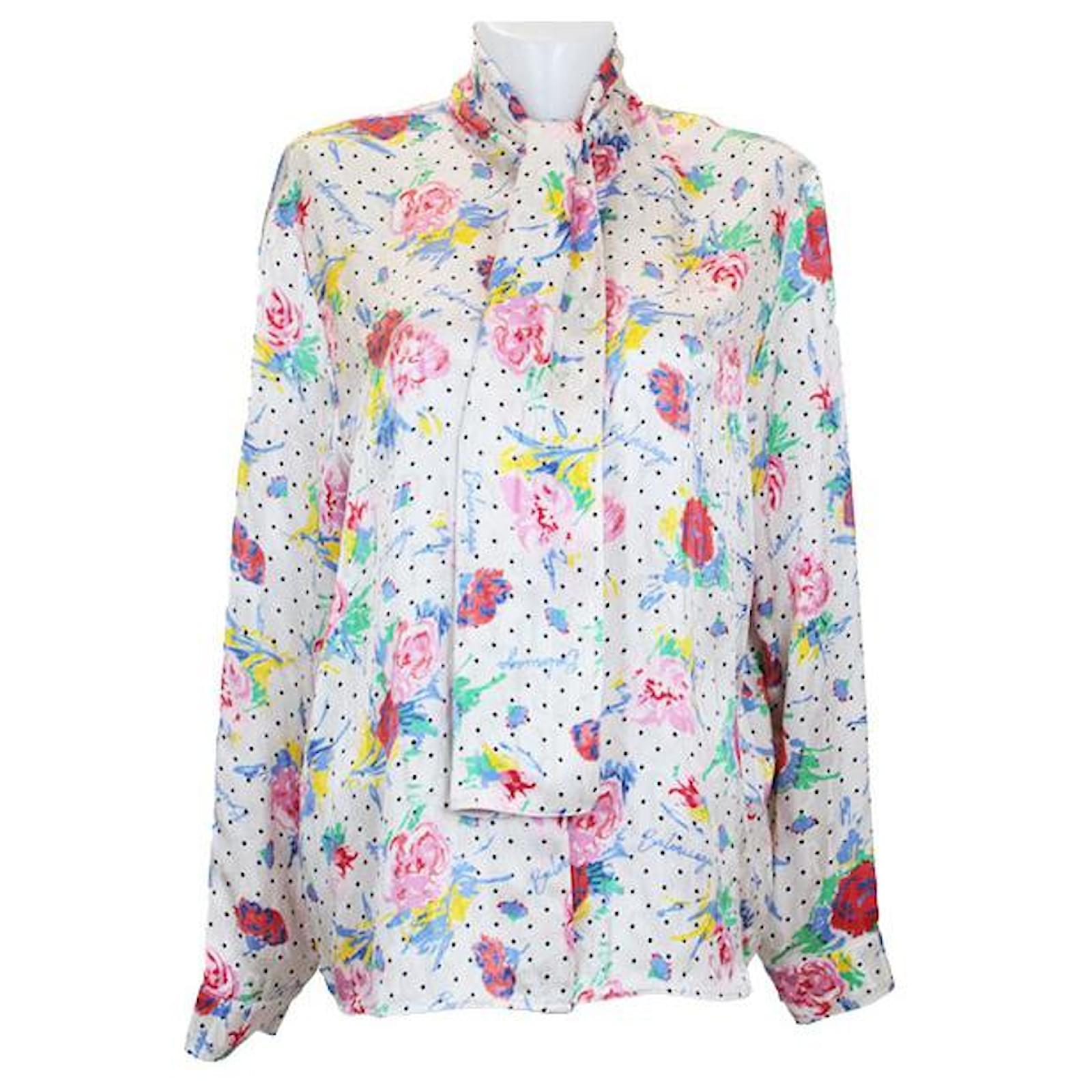 Balenciaga on sale floral shirt