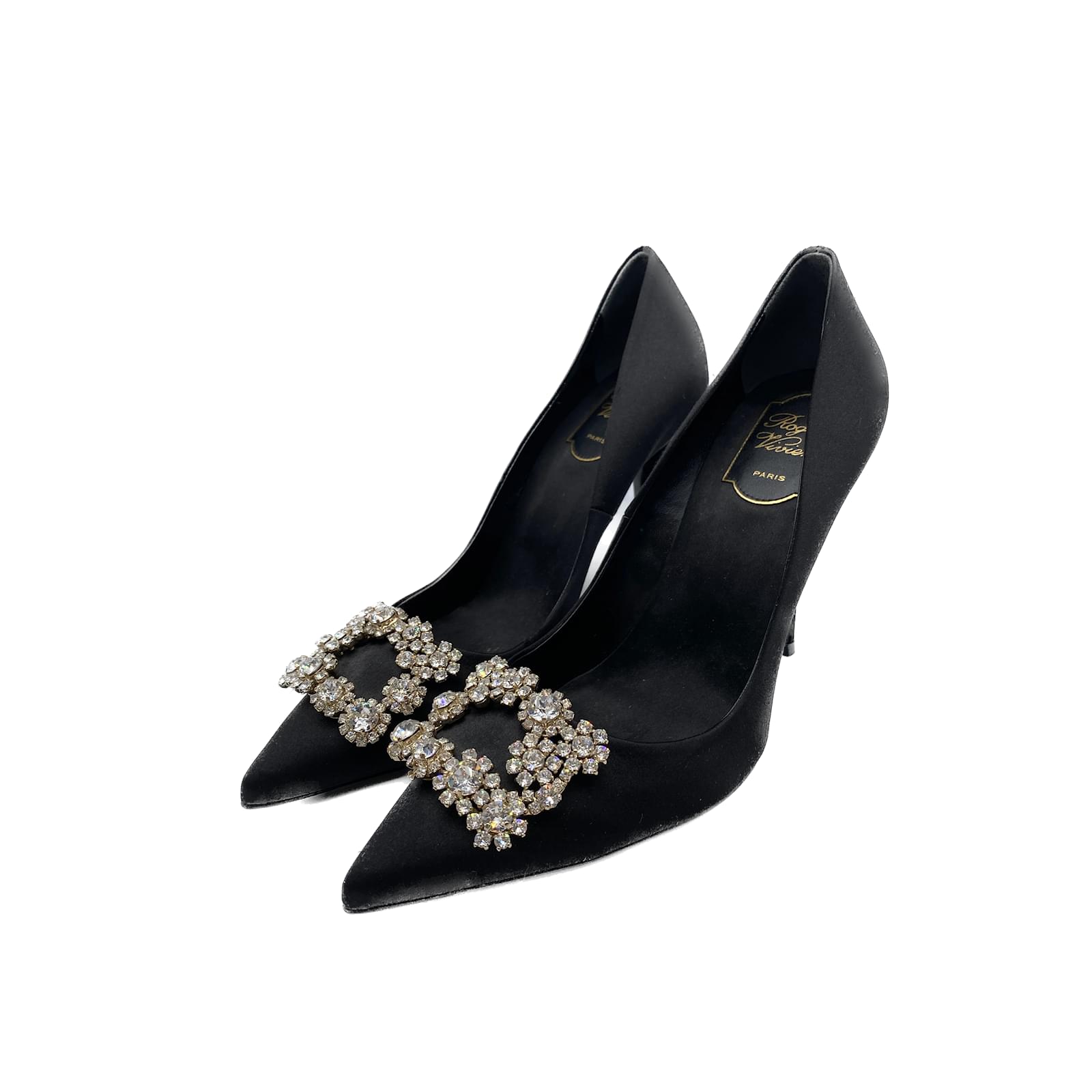 Roger vivier hot sale black heels