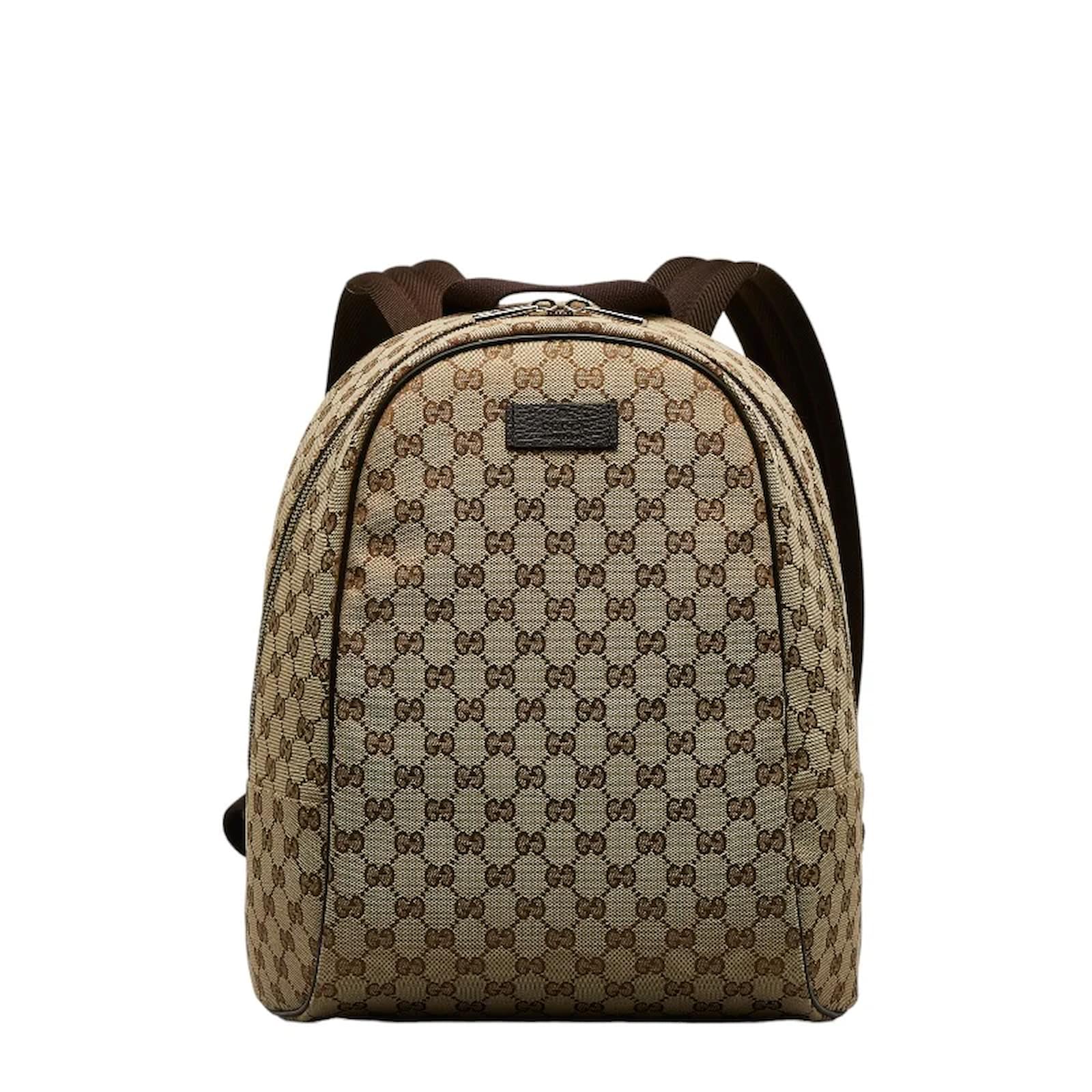 GUCCI 26S BACKPACK 46 IN MULTICOLOR COATED CANVAS STYLE 2