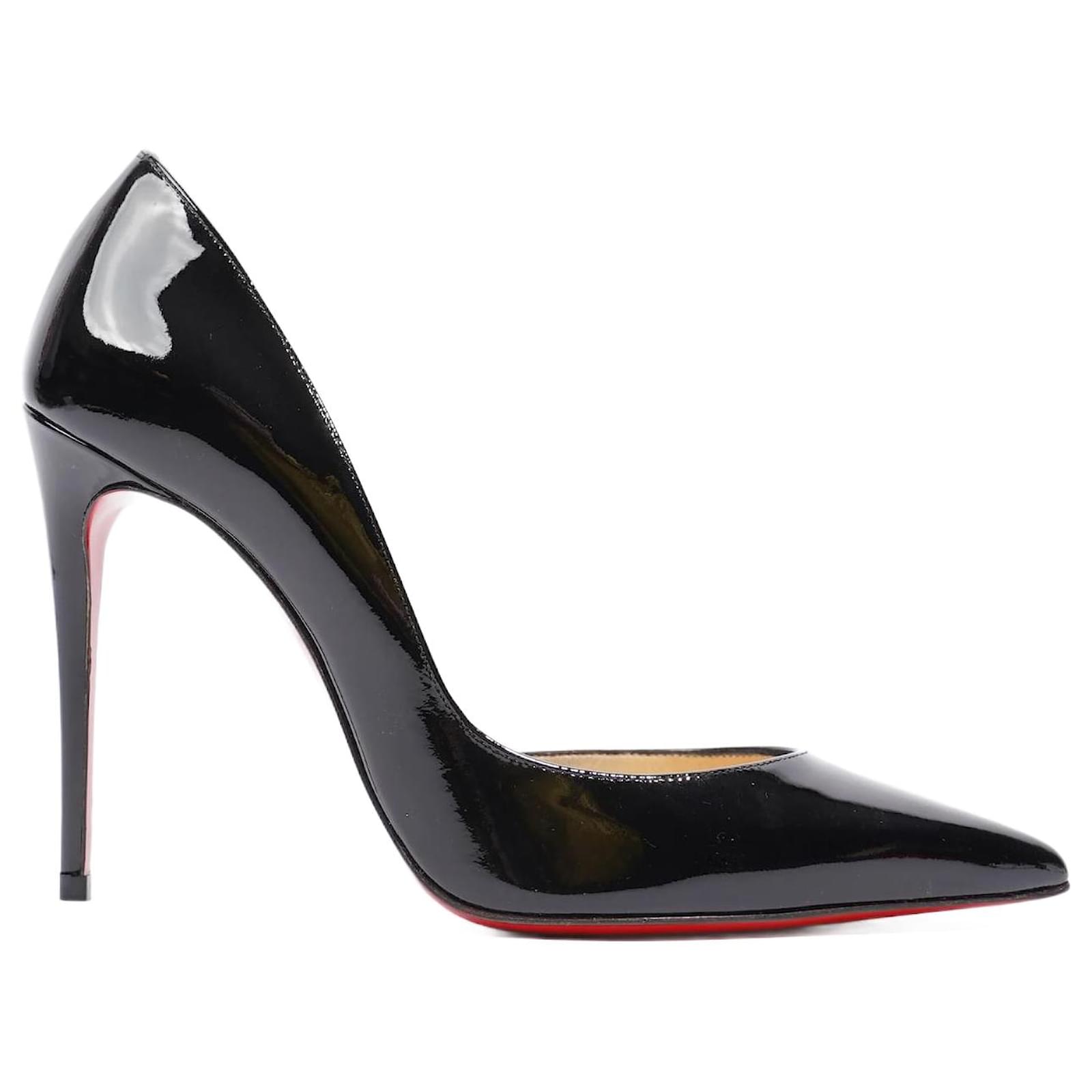 Louboutin pigalle vernis sale noir