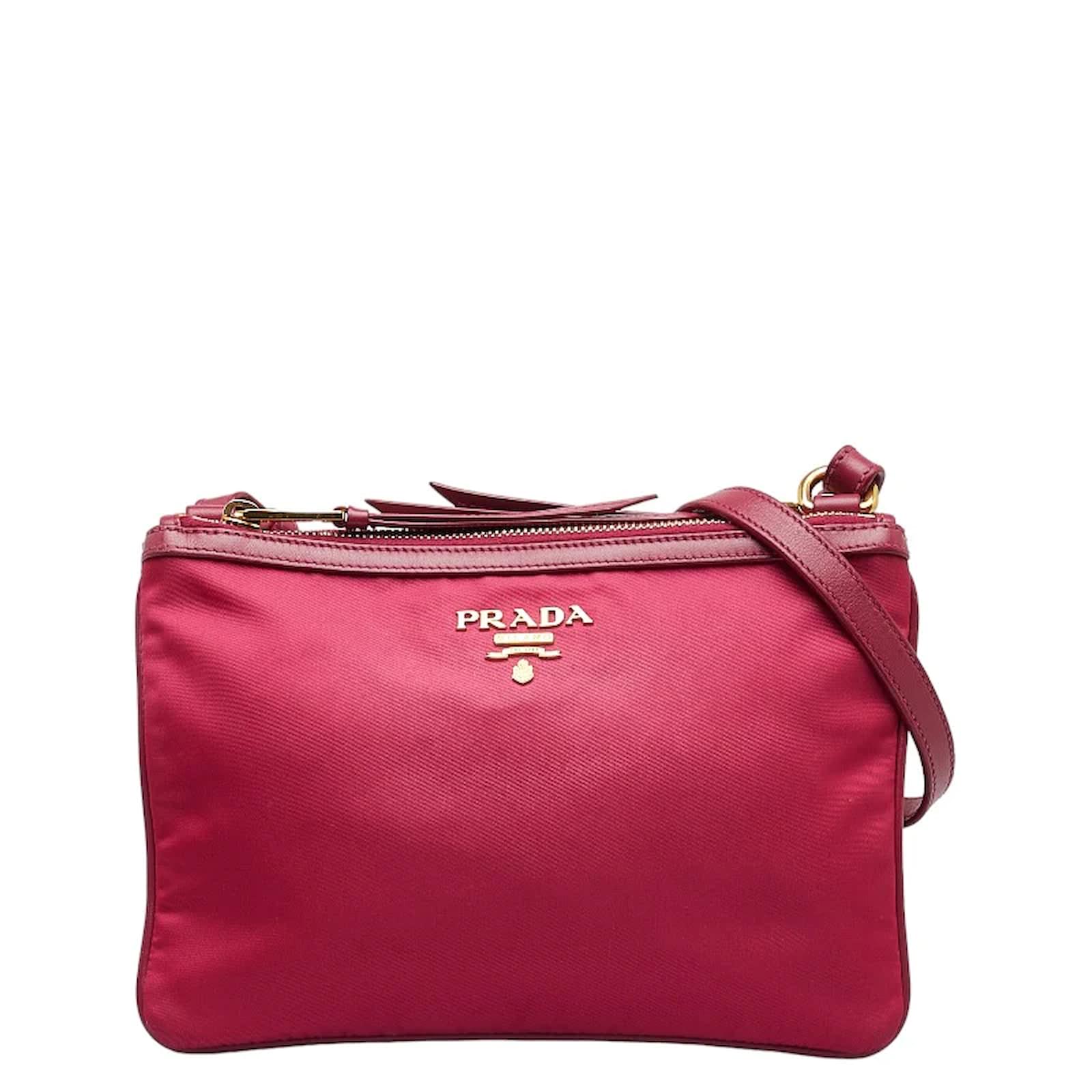 Prada double zip crossbody new arrivals