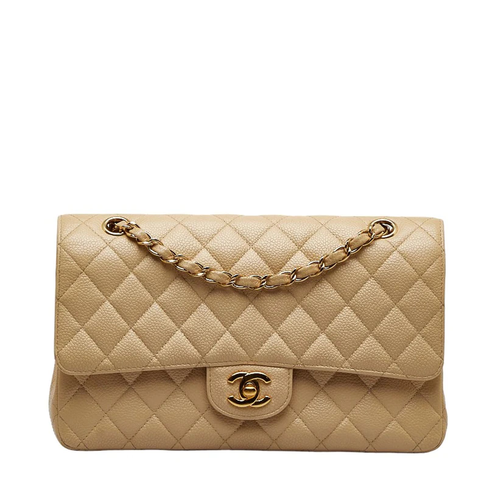 chanel medium caviar flap bag