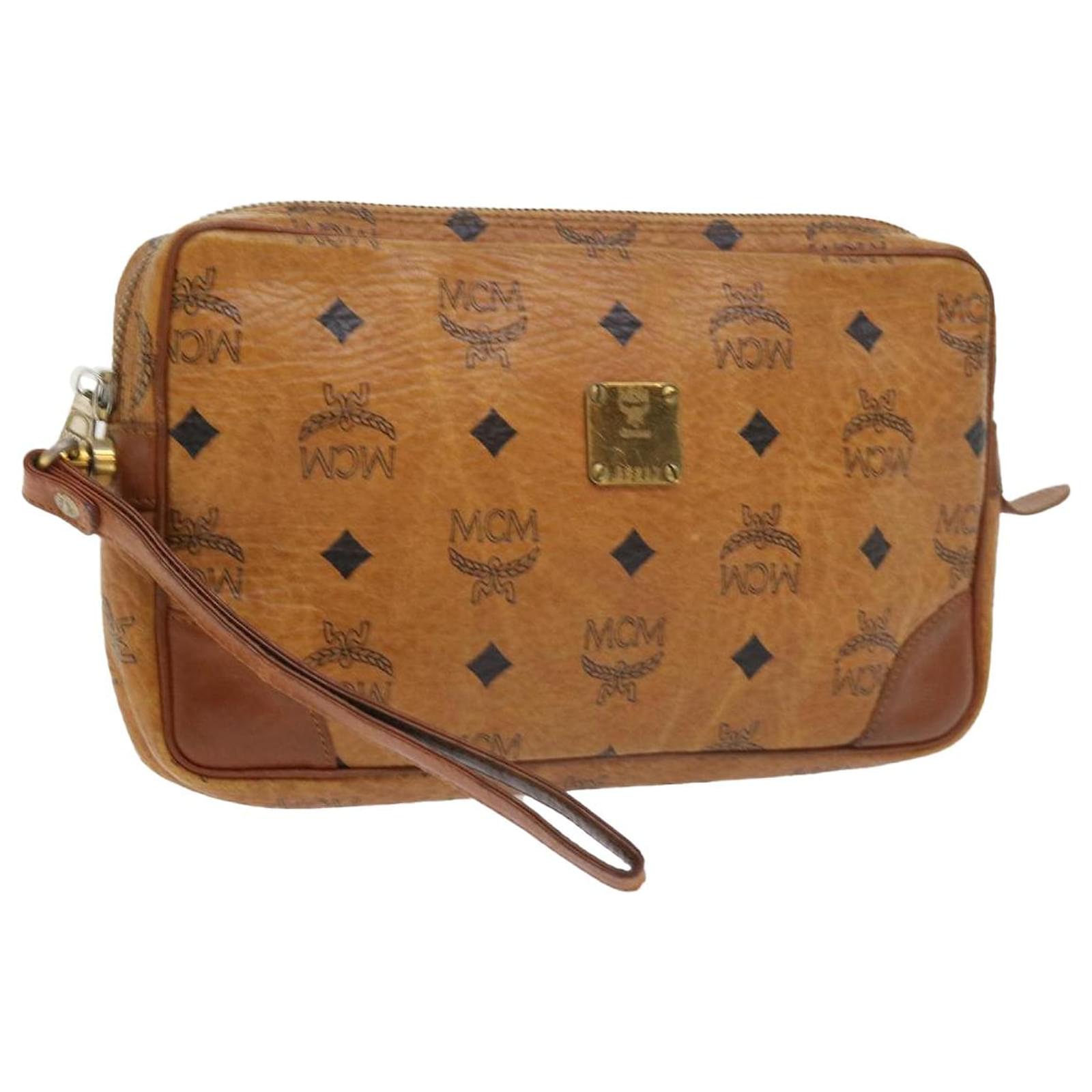 Mcm wristlet outlet clutch