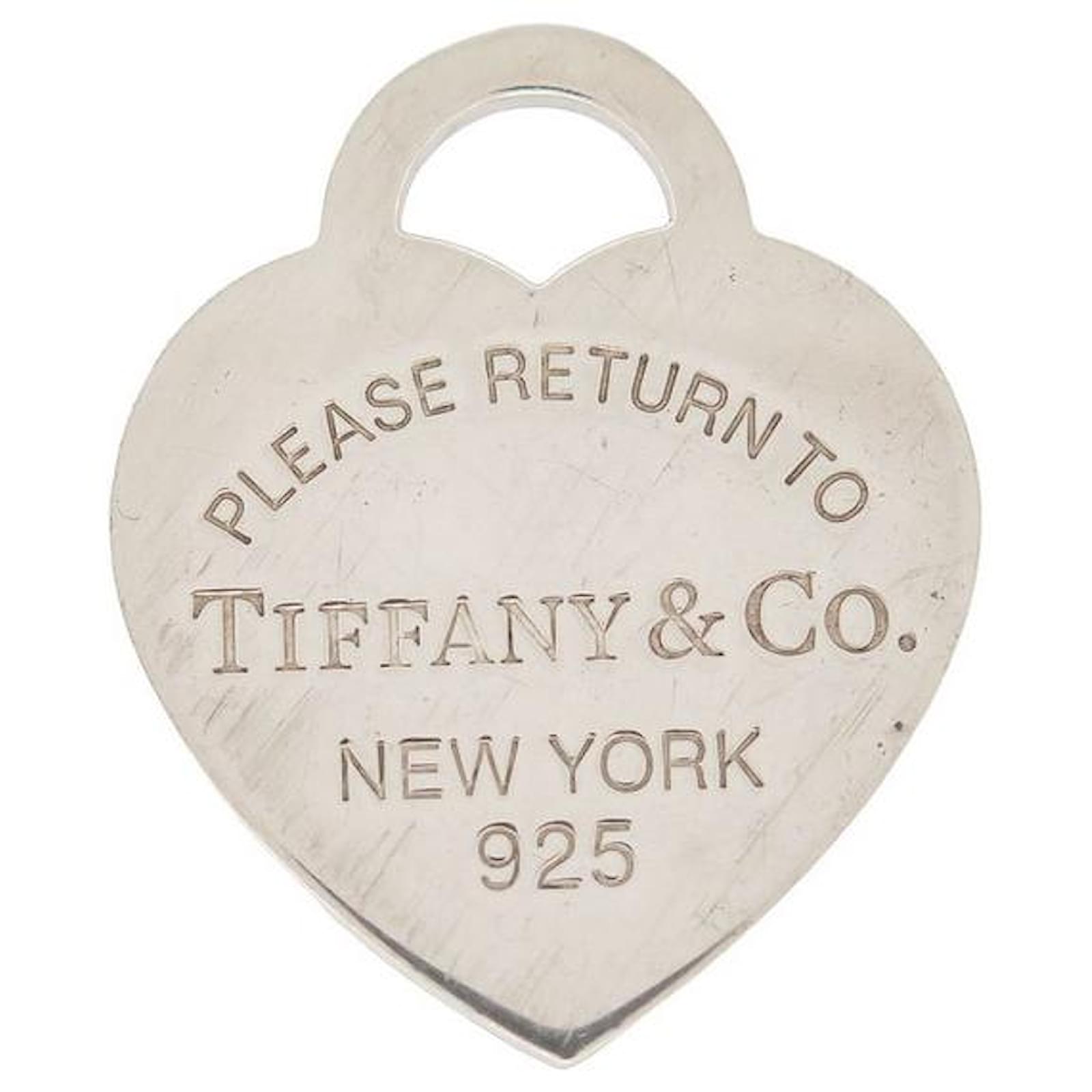 Tiffany & Co. Jewelry | Tiffany & Co. Return to Tiffany Heart Padlock Charm | Color: Silver | Size: Os | Ritzyregalia's Closet