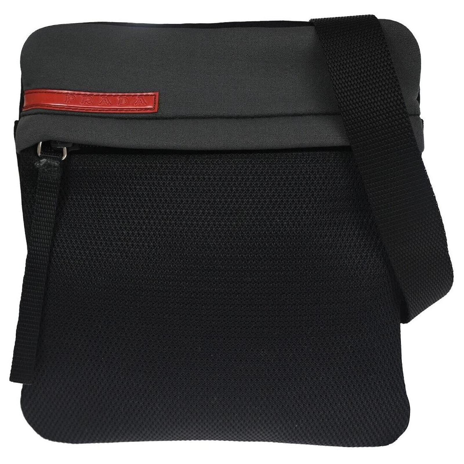 Prada sport deals messenger bag