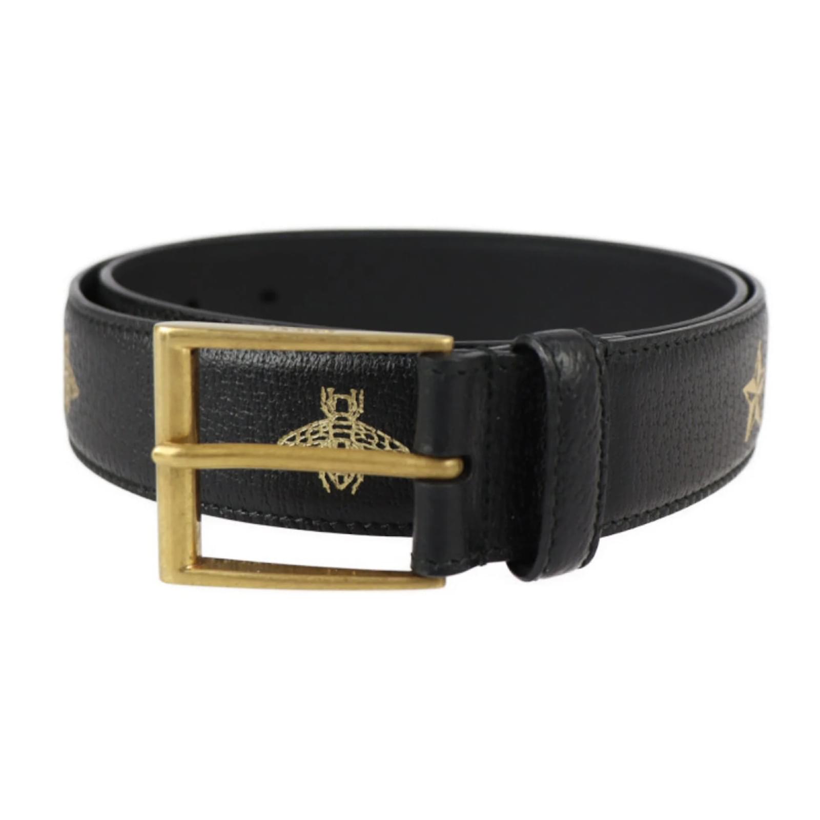 Gucci Queen Margaret Belt Black Leather ref.1088567 - Joli Closet