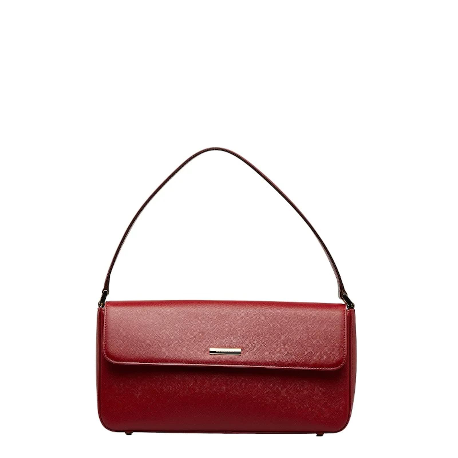 Burberry sales purse red