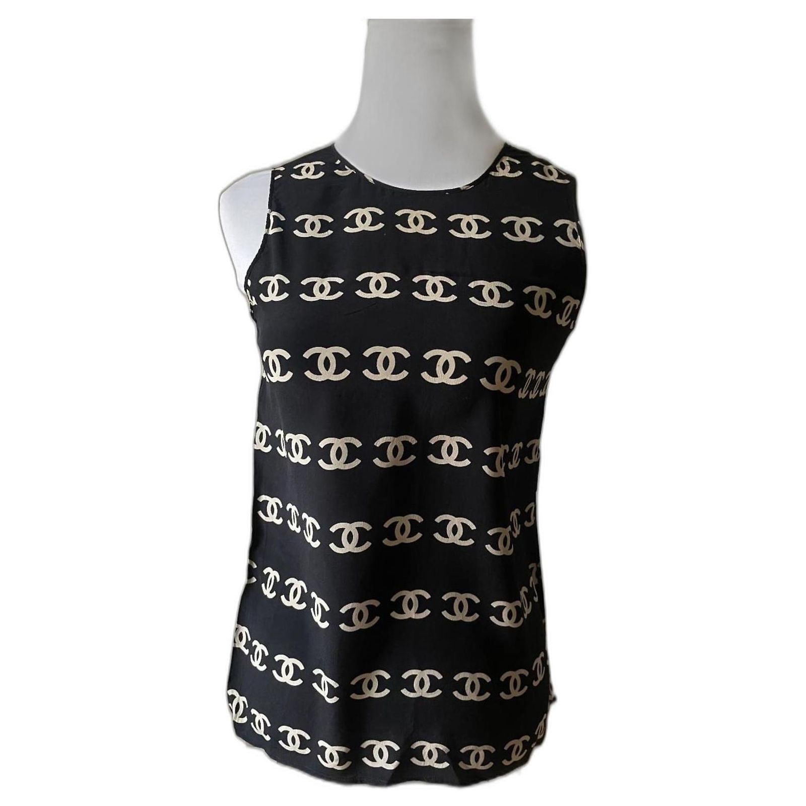 chanel-tops-black-white-silk-ref-jc1090394-sold-joli-closet