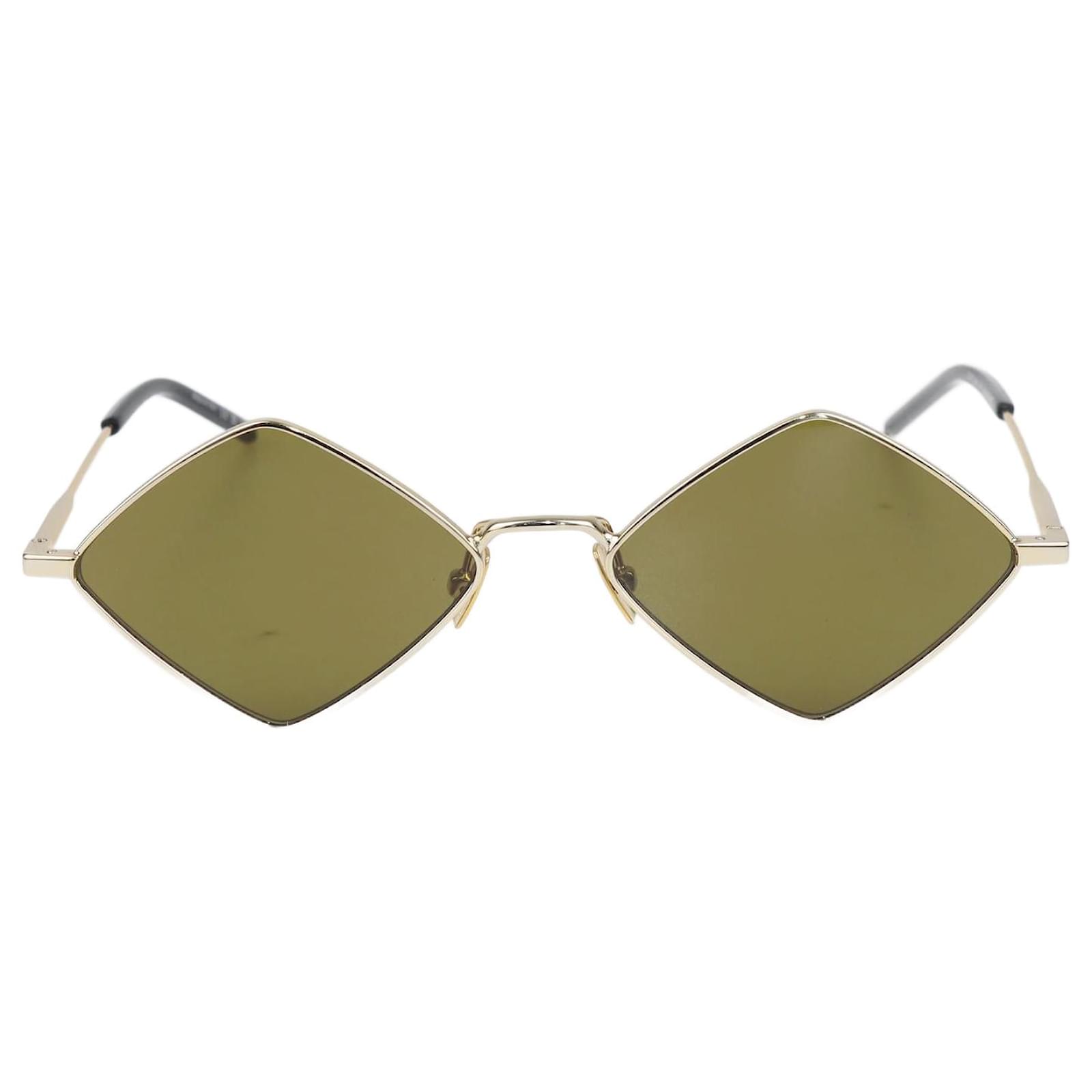 Saint laurent outlet gold sunglasses