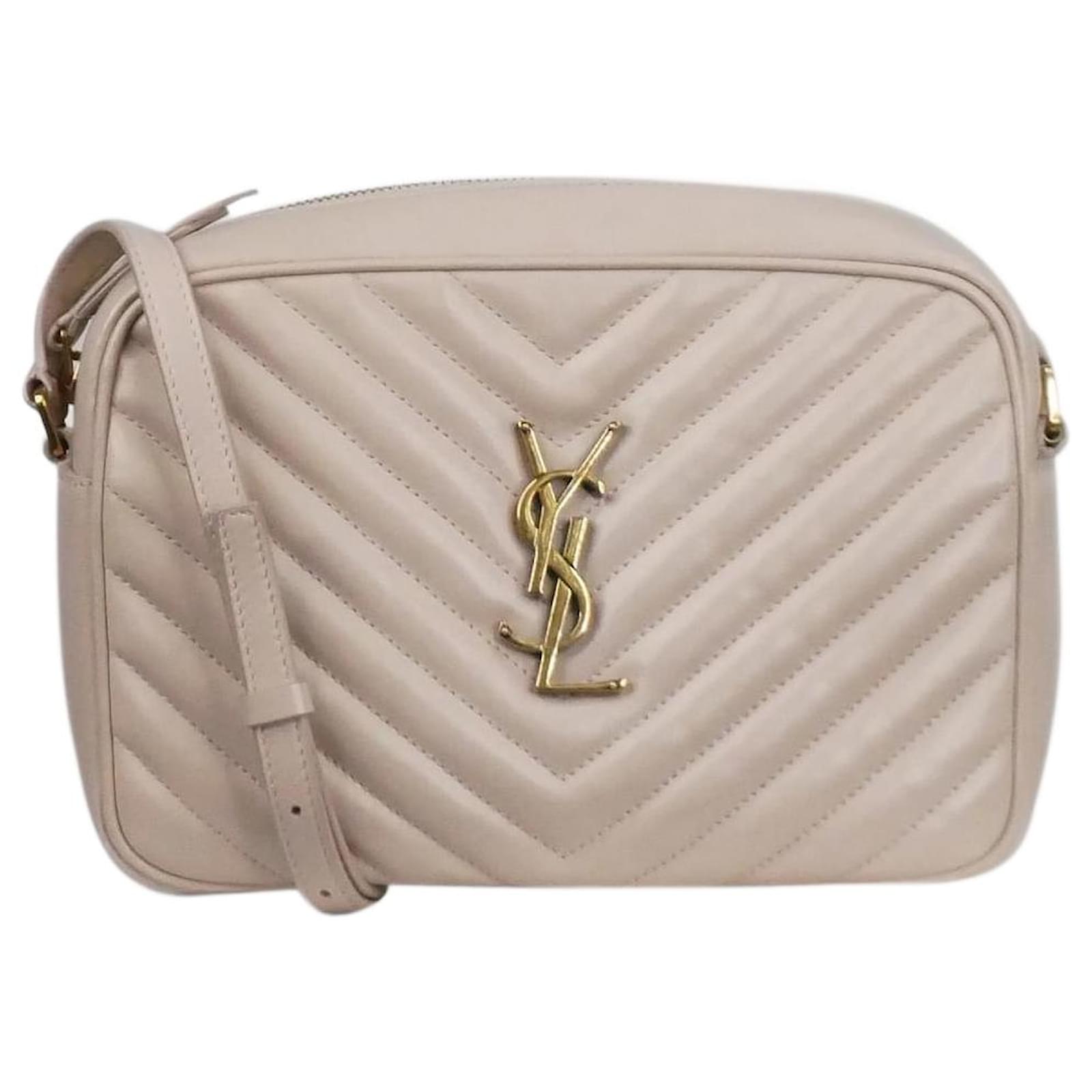 Ysl lou clearance camera bag pink