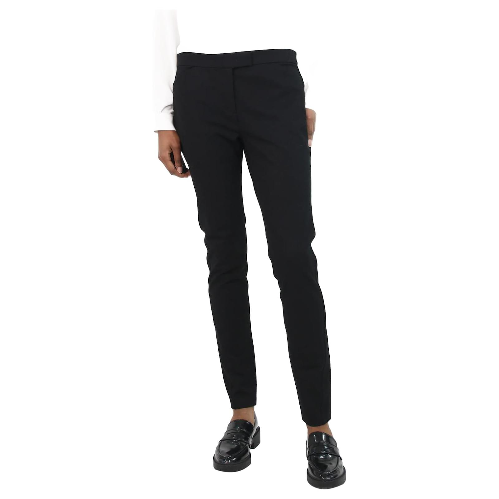 Womens JOSEPH black Gabardine Stretch Leggings | Harrods UK