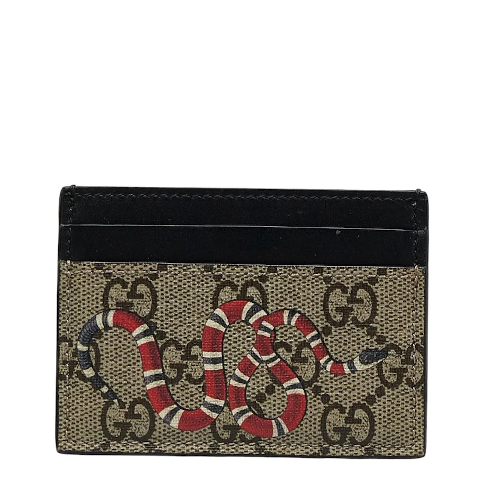 Gucci kingsnake cardholder hotsell