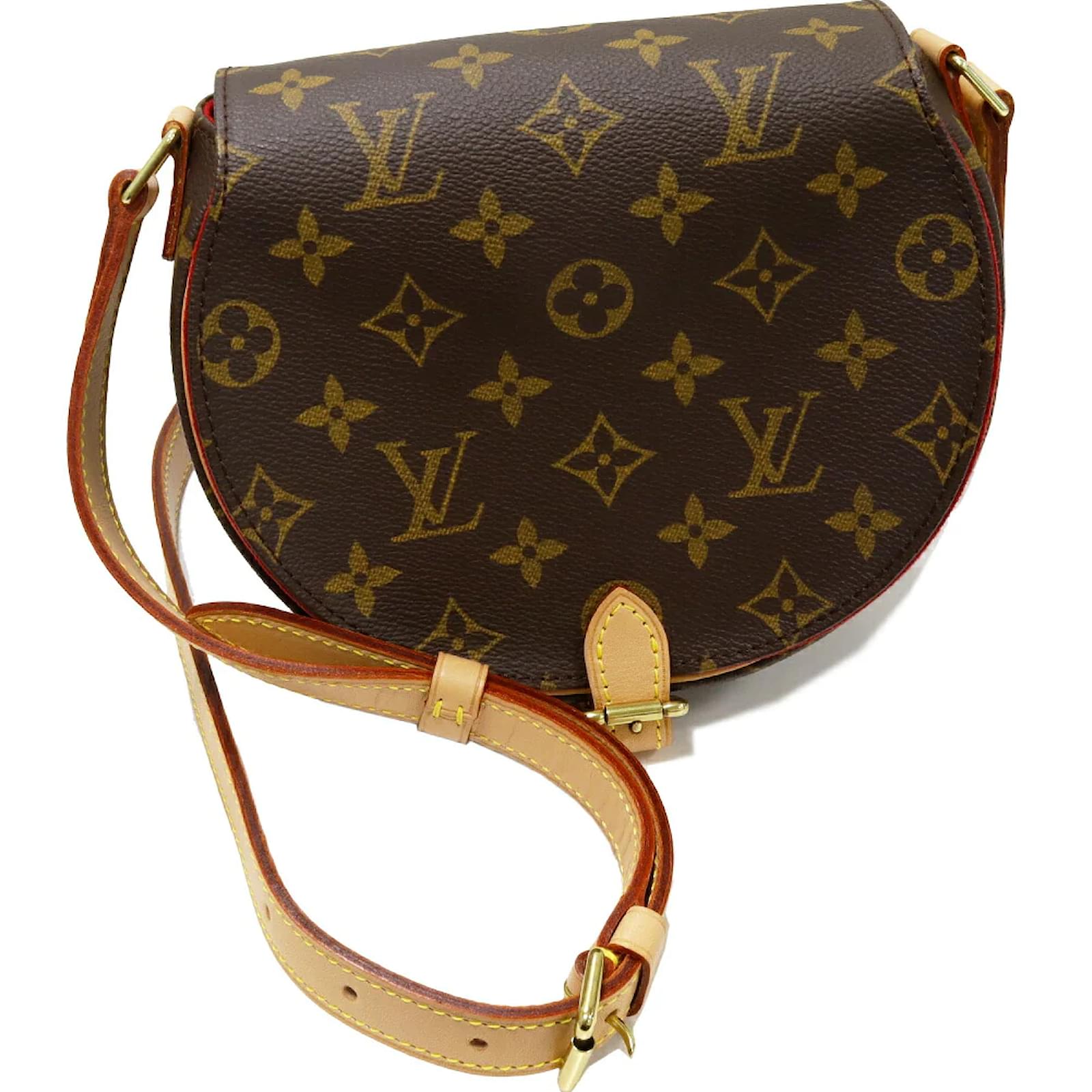 Louis Vuitton Monogram Tambourine Brown ref.1095926 Joli Closet