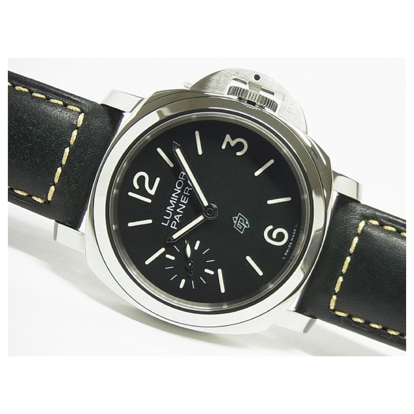 PANERAI Luminor logo 44 MM PAM01084 23 purchased Mens Silvery