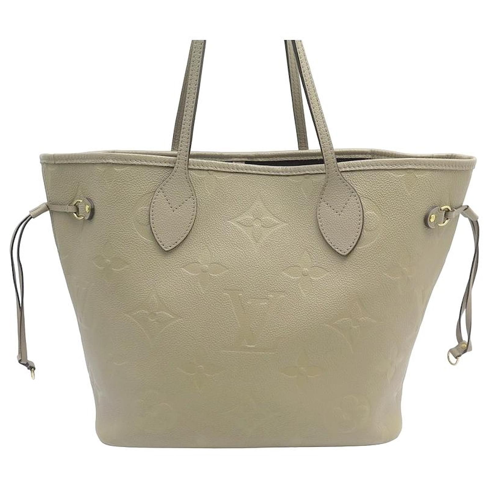 Louis Vuitton Neverfull MM Monogram Bags Handbags Purse (Beige) :  Amazon.in: Shoes & Handbags
