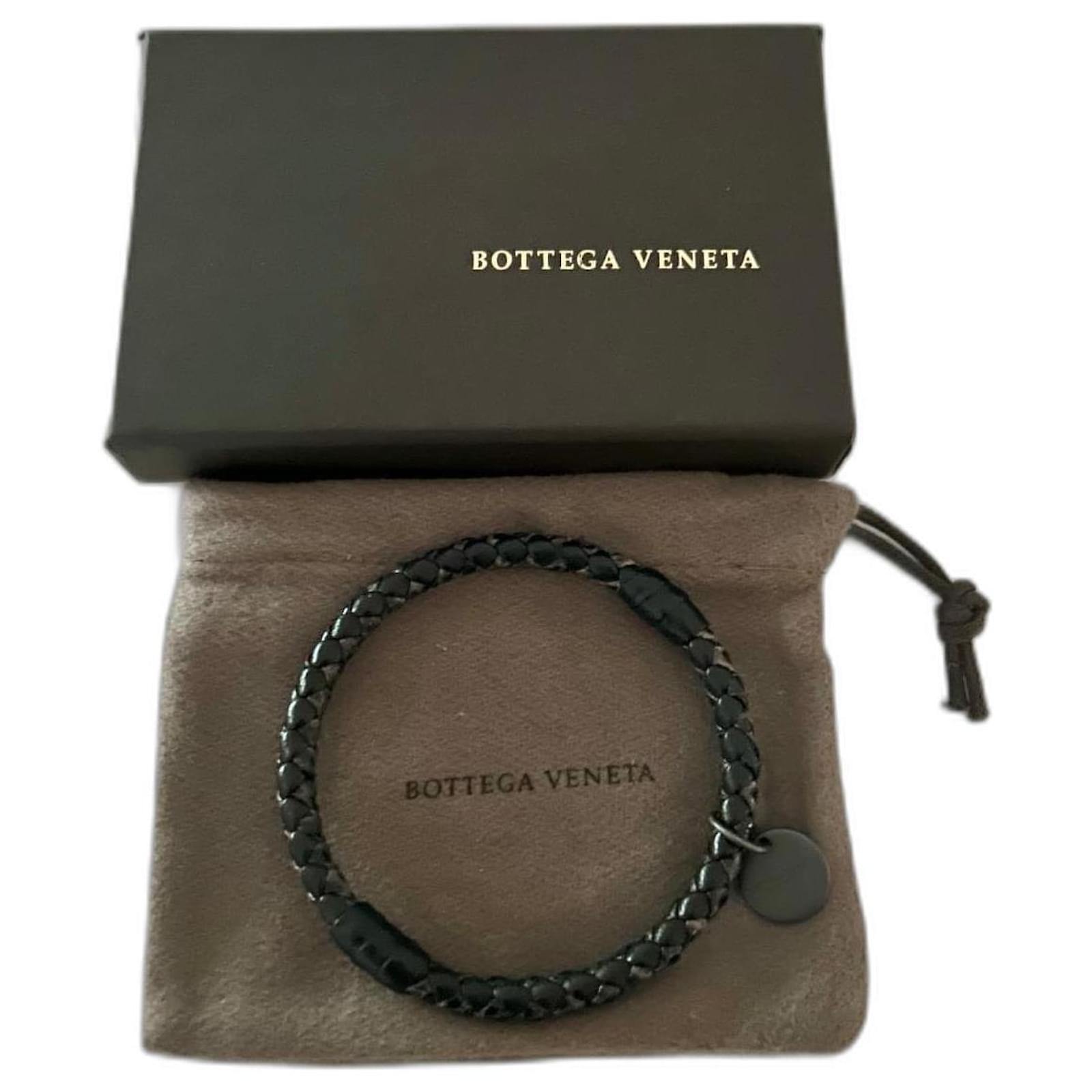 Bottega veneta leather on sale bracelet