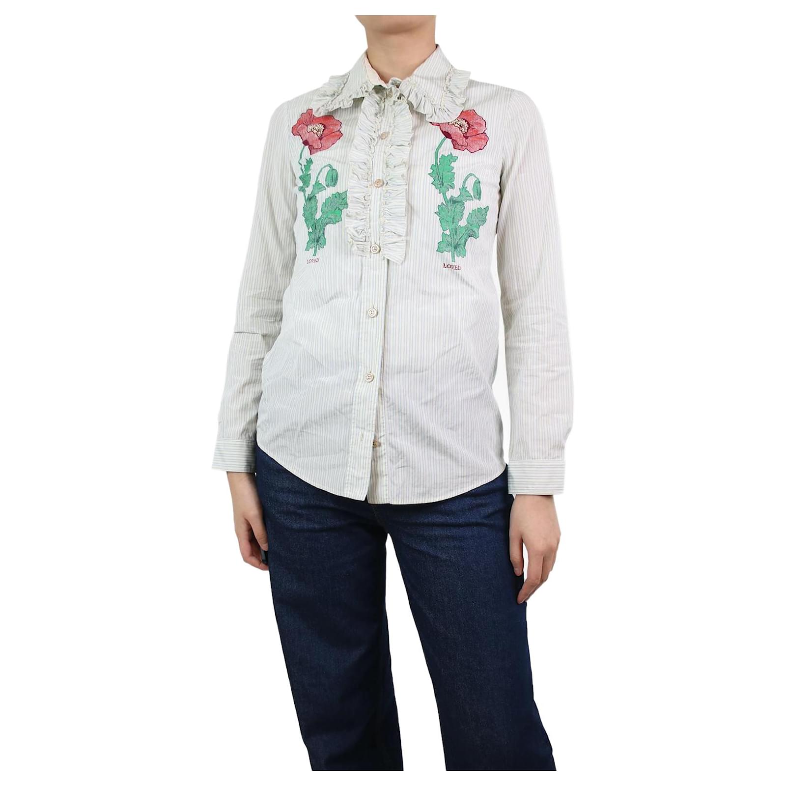 Camicia gucci con serpente sale