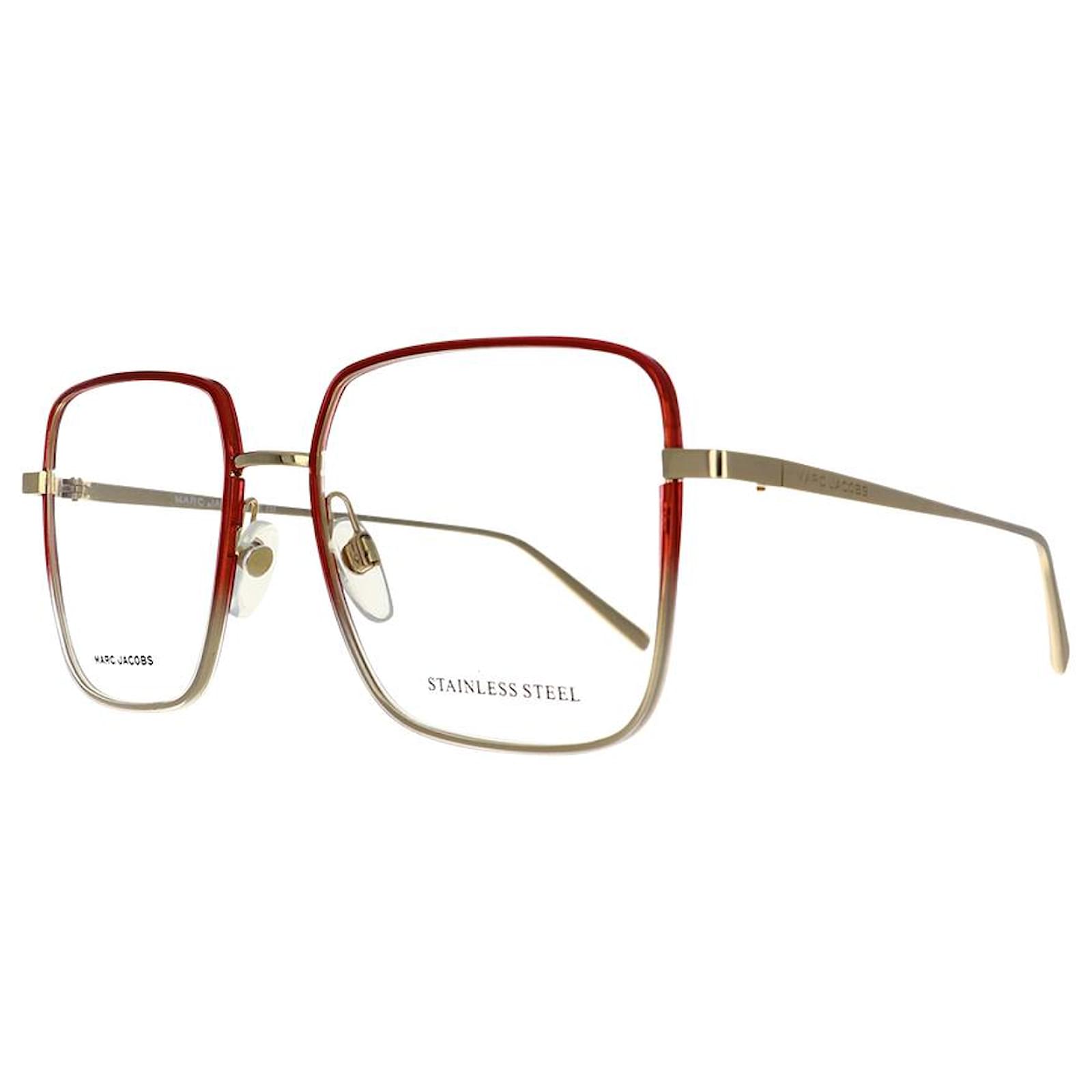 Marc Jacobs Burgundy Metal Glasses (Frames) main image 1