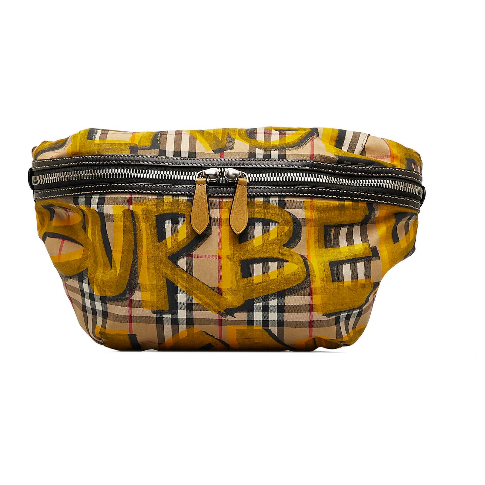 Ri onera Sonny a cuadros Vintage Checks Graffiti amarillo de