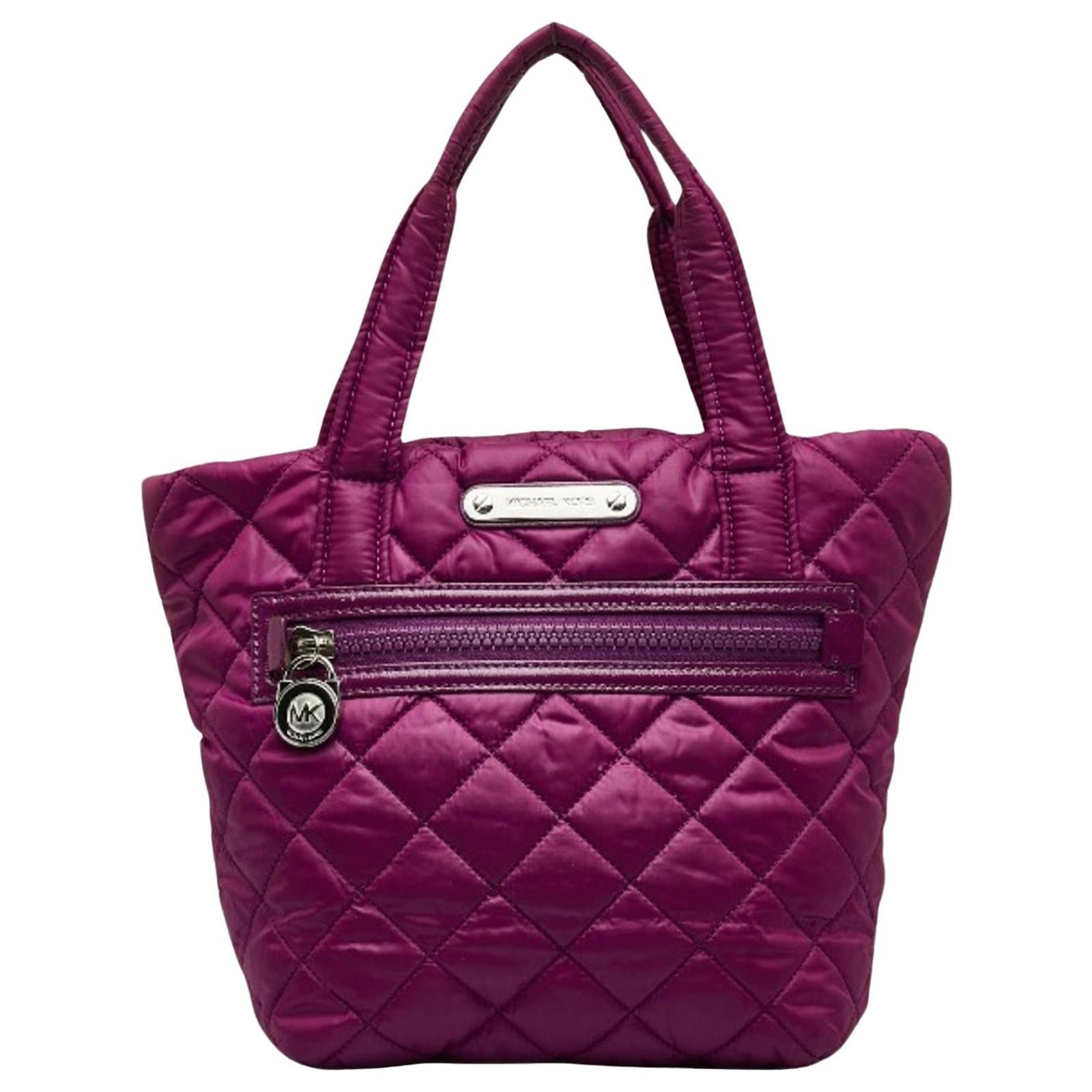 Michael kors deals bedford handbag purple