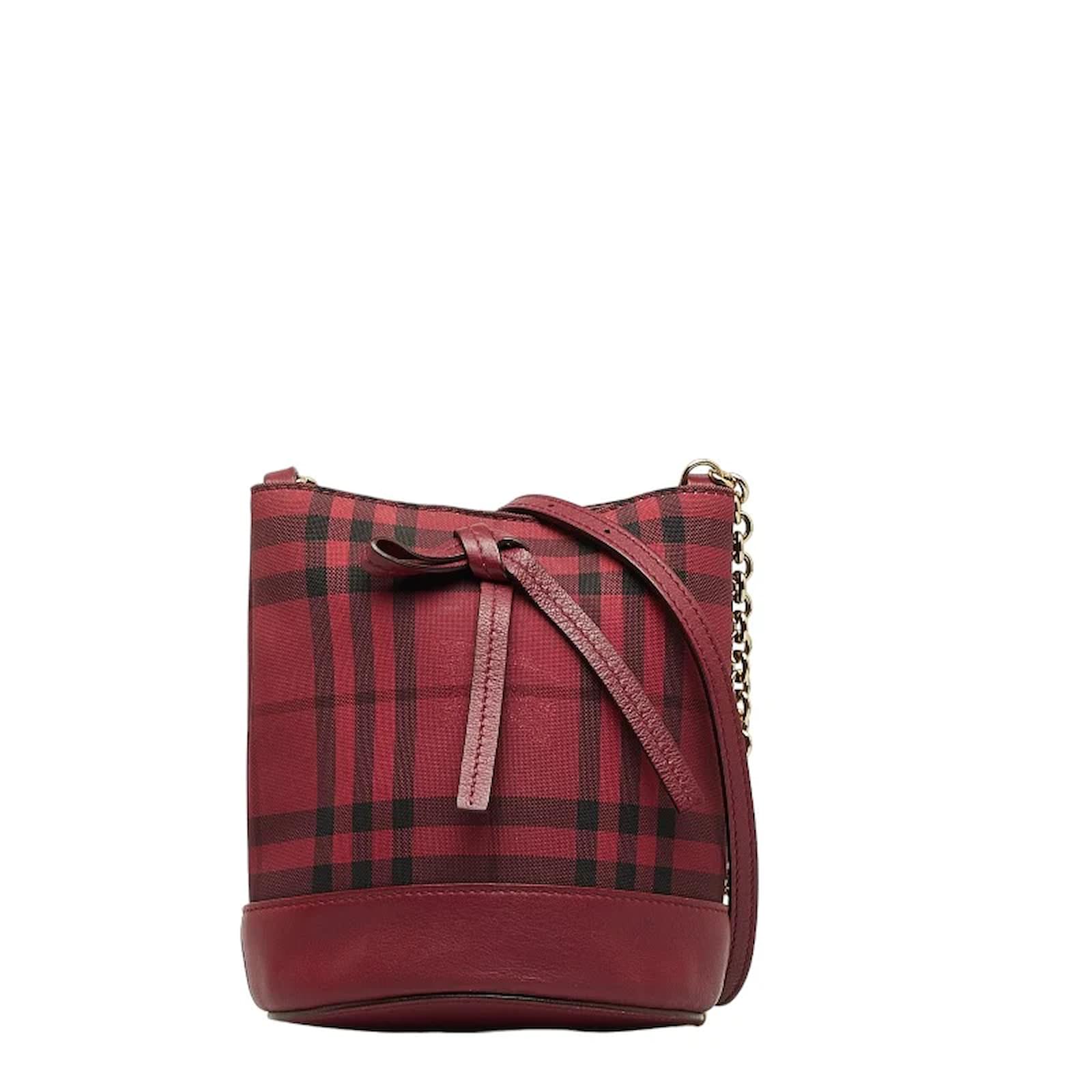 burberry bolso bombonera