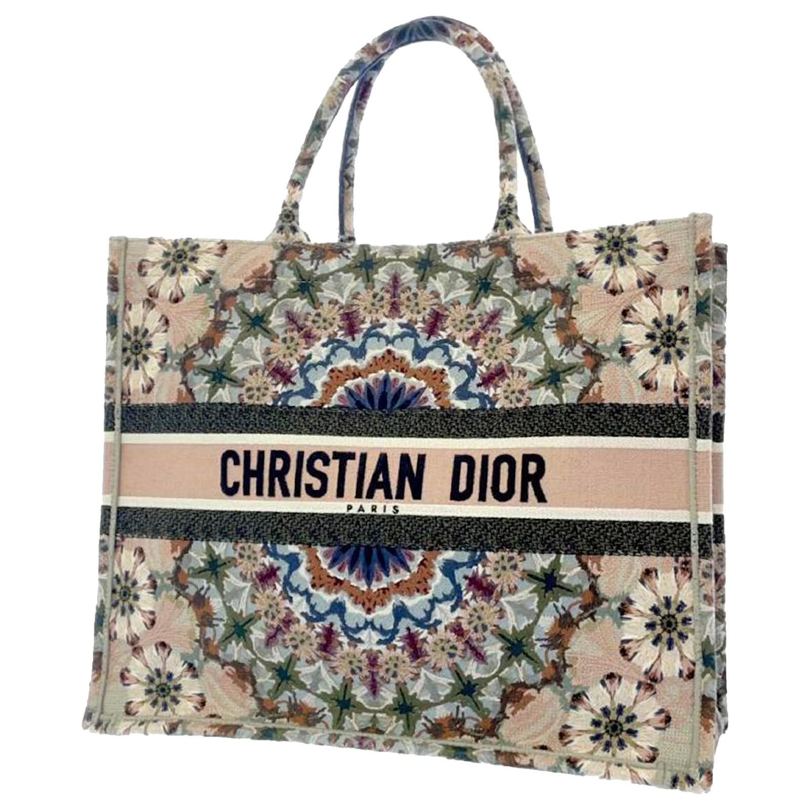 Dior Pink Large Kaleidiorscopic Book Tote