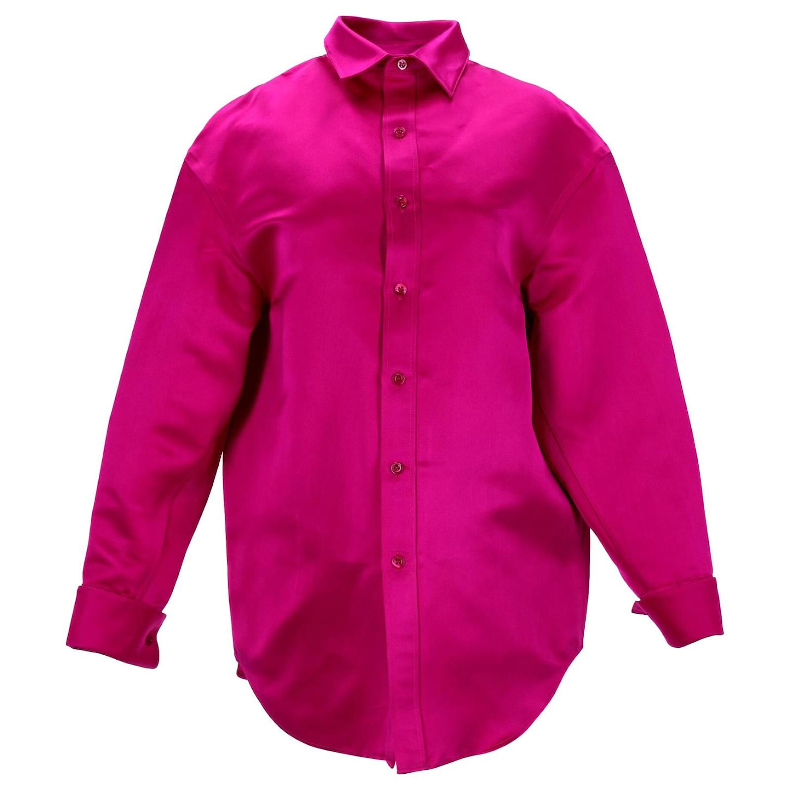 Balenciaga hot sale pink shirt