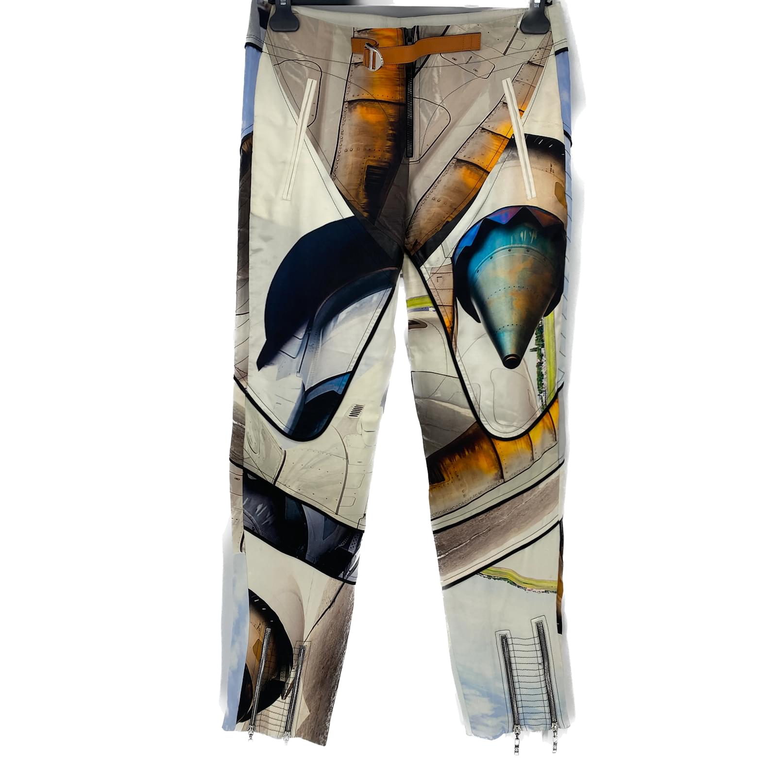 LOUIS VUITTON Trousers T.fr 38 silk Multiple colors ref.1106086