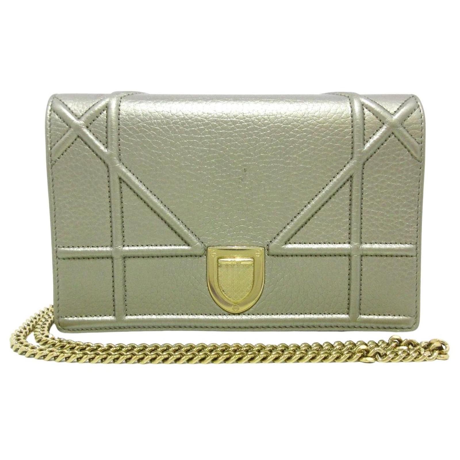 Pochette diorama en discount veau