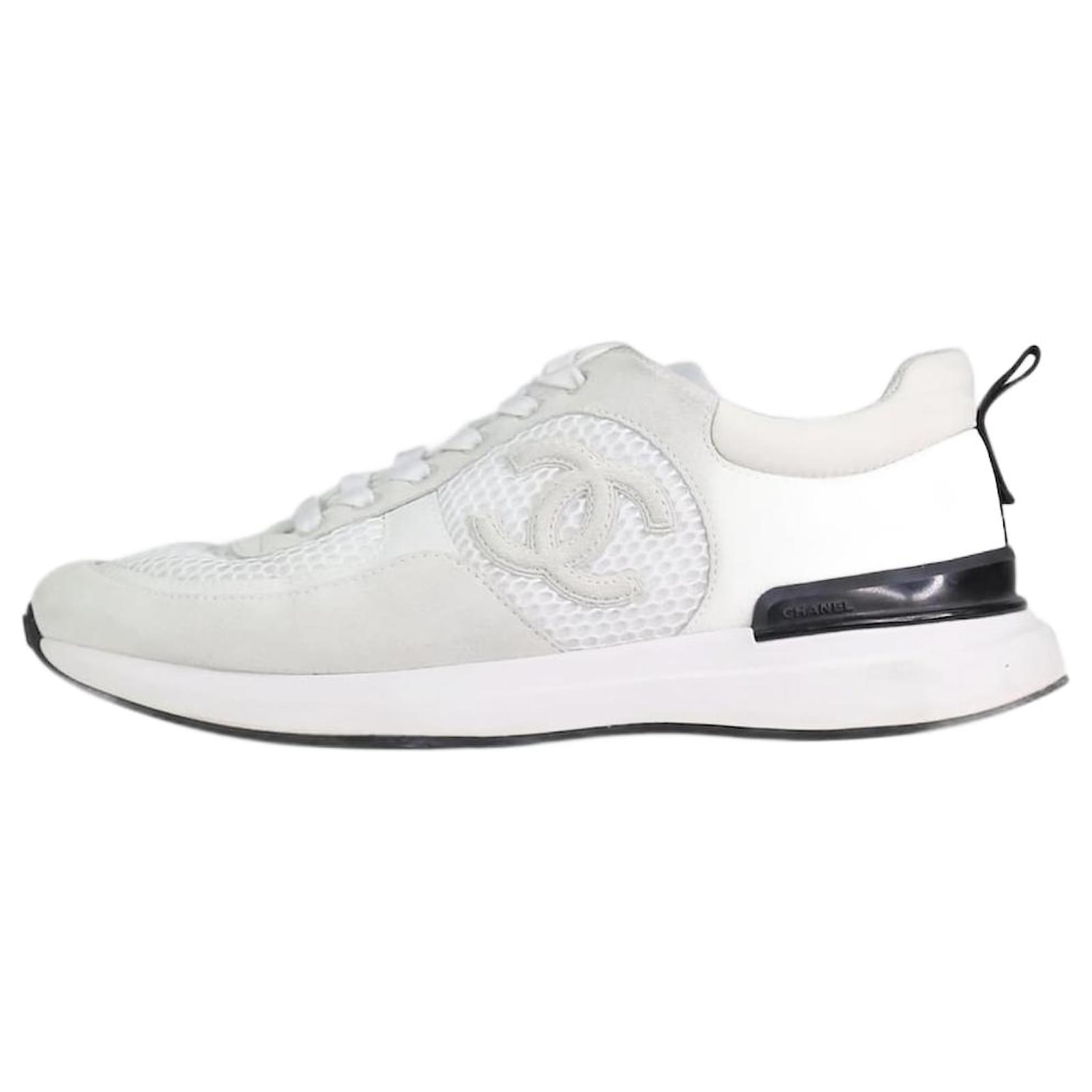 Zapatillas best sale chanel blancas