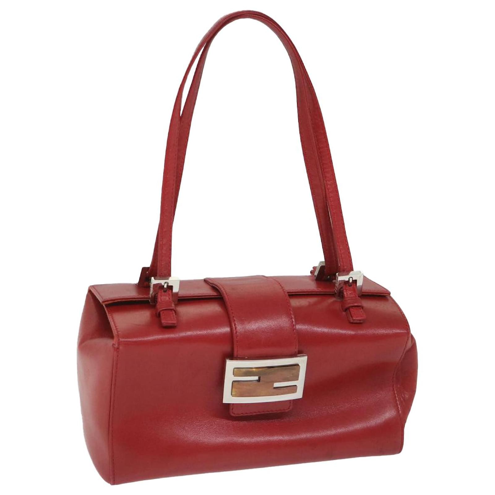 Borsa fendi outlet rossa