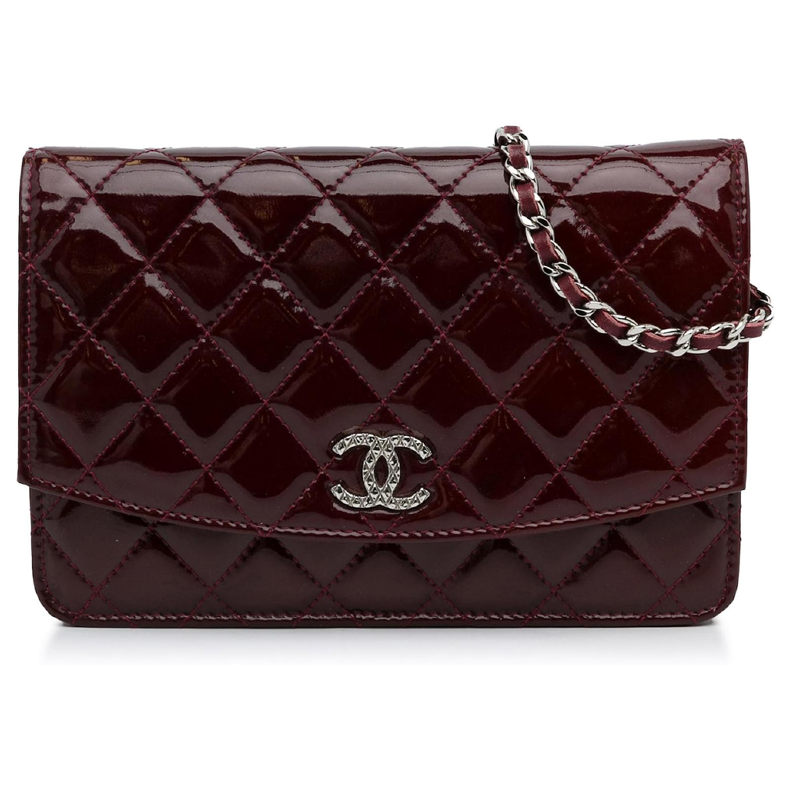 Cartera best sale chanel roja