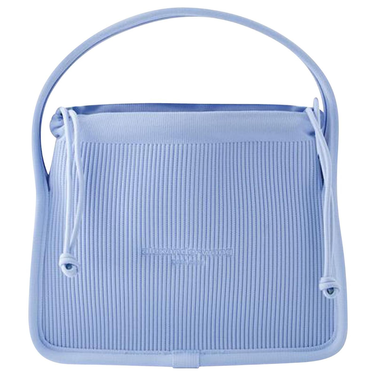 Alexander Wang Blue Small W Legacy Bag In Light Blue | ModeSens