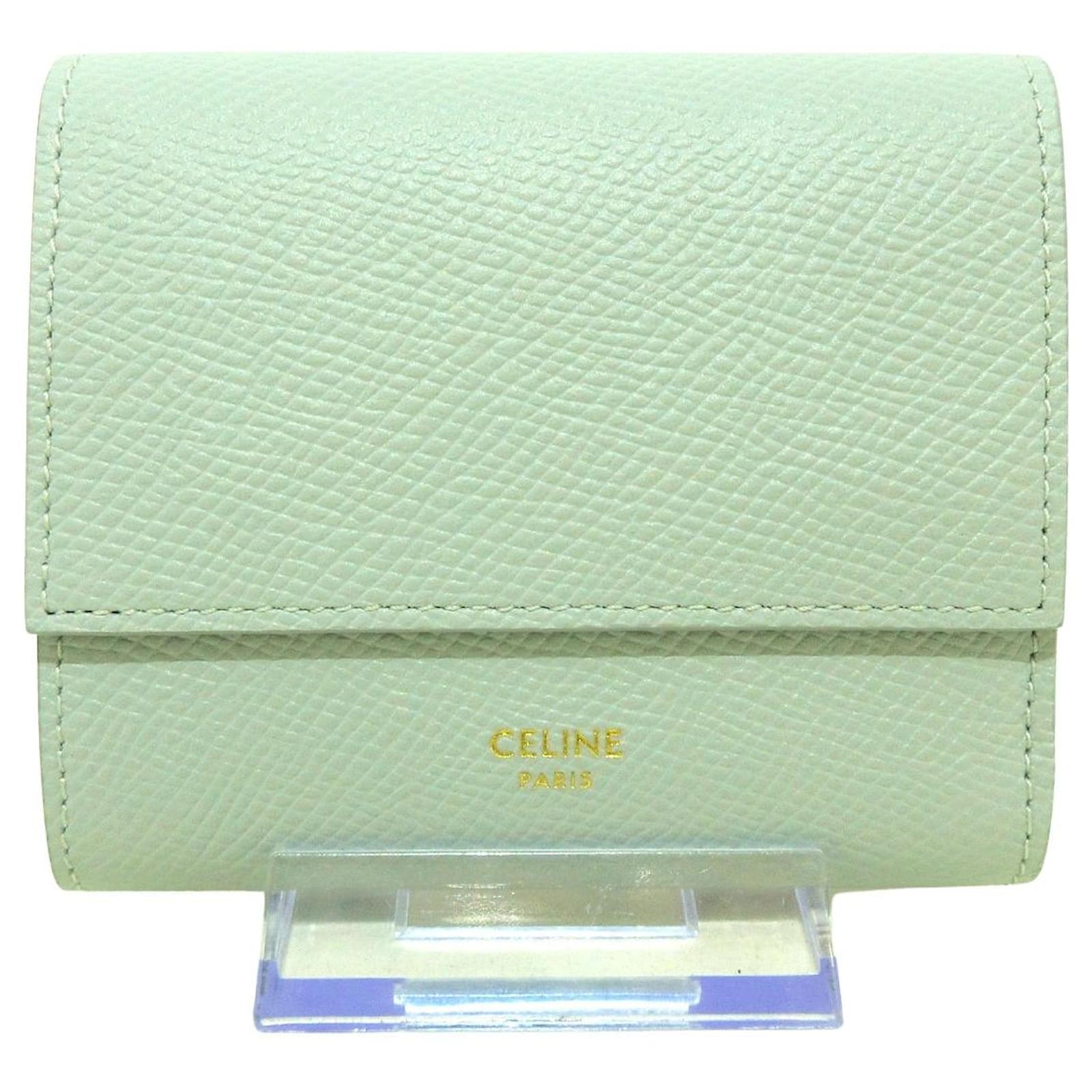 Celine deals trifold wallet