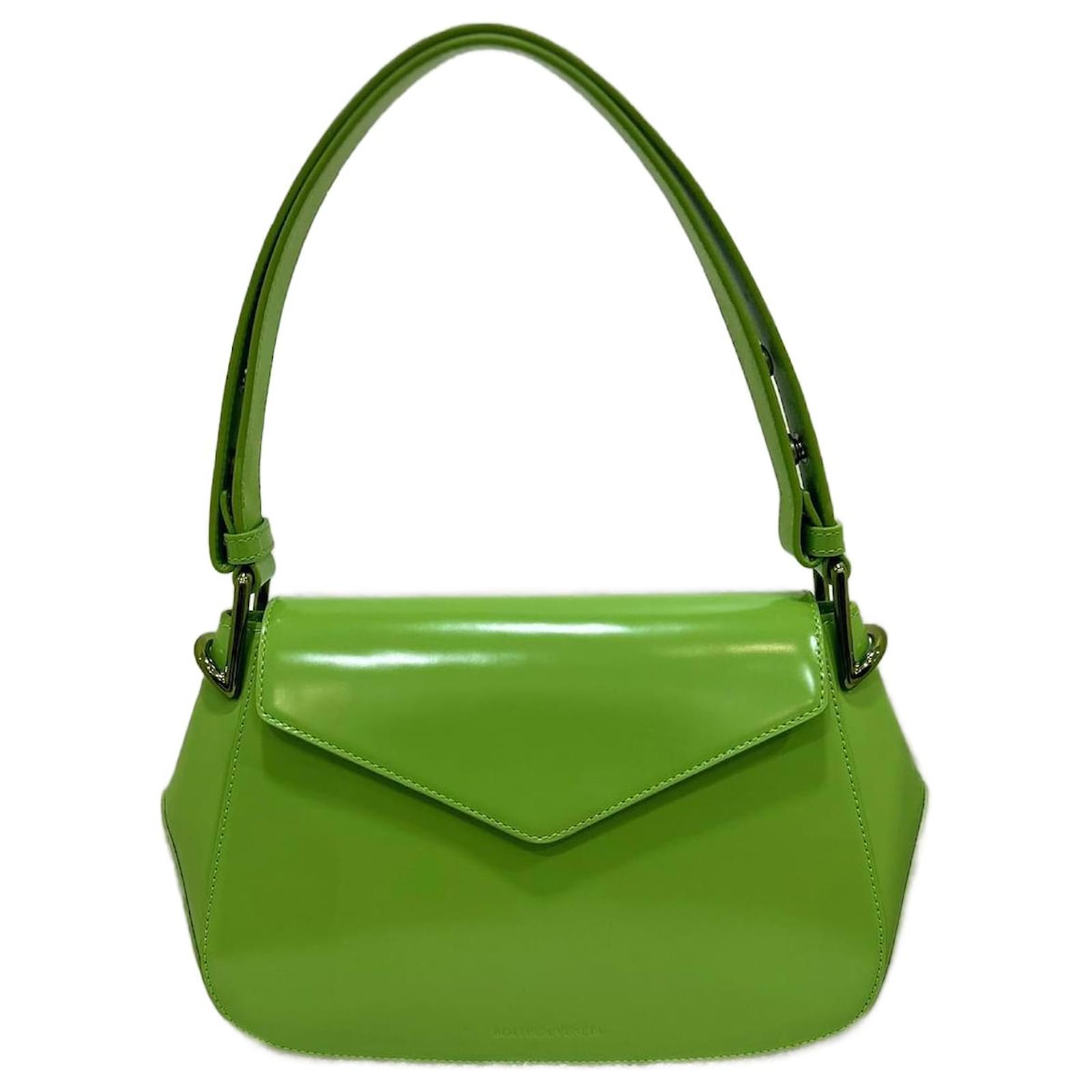BY FAR Matilda Semi Patent Leather Bag-Green(Origin $505) | eBay
