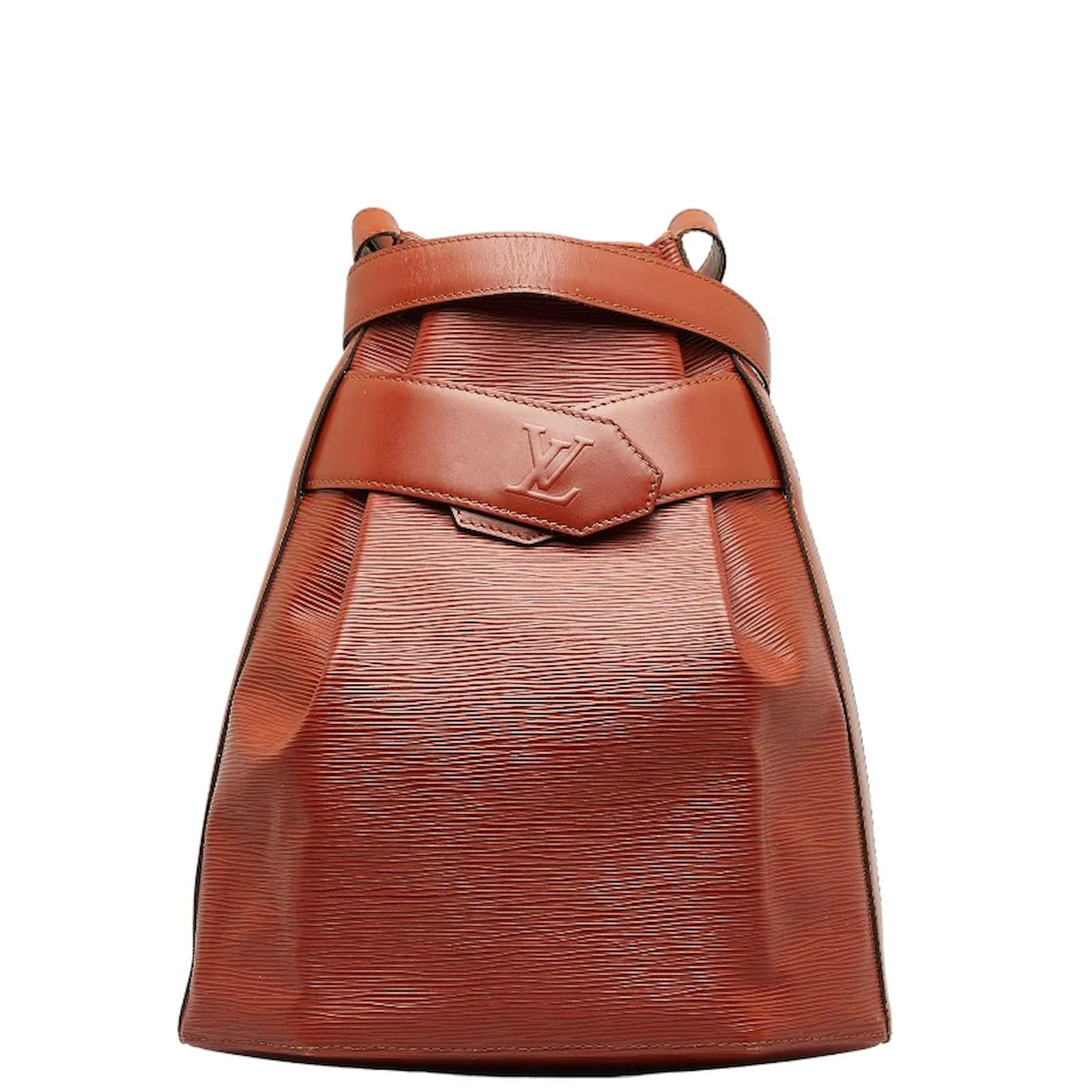 Louis Vuitton Epi Sac De Paule M80193 Cuir Veau façon poulain Marron  ref.1115496 - Joli Closet