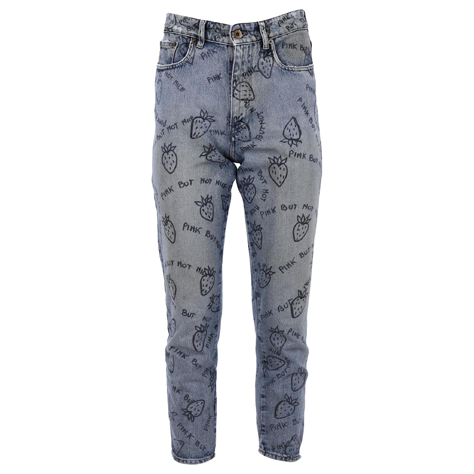 Jeans Ropa Para Chicas Fresas Sueter Tejido Con Fresas 3D