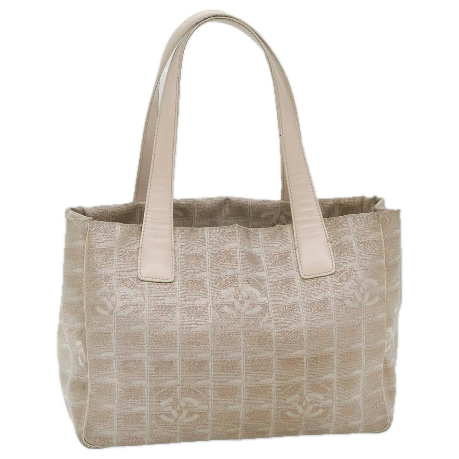 Chanel tote bag on sale canvas