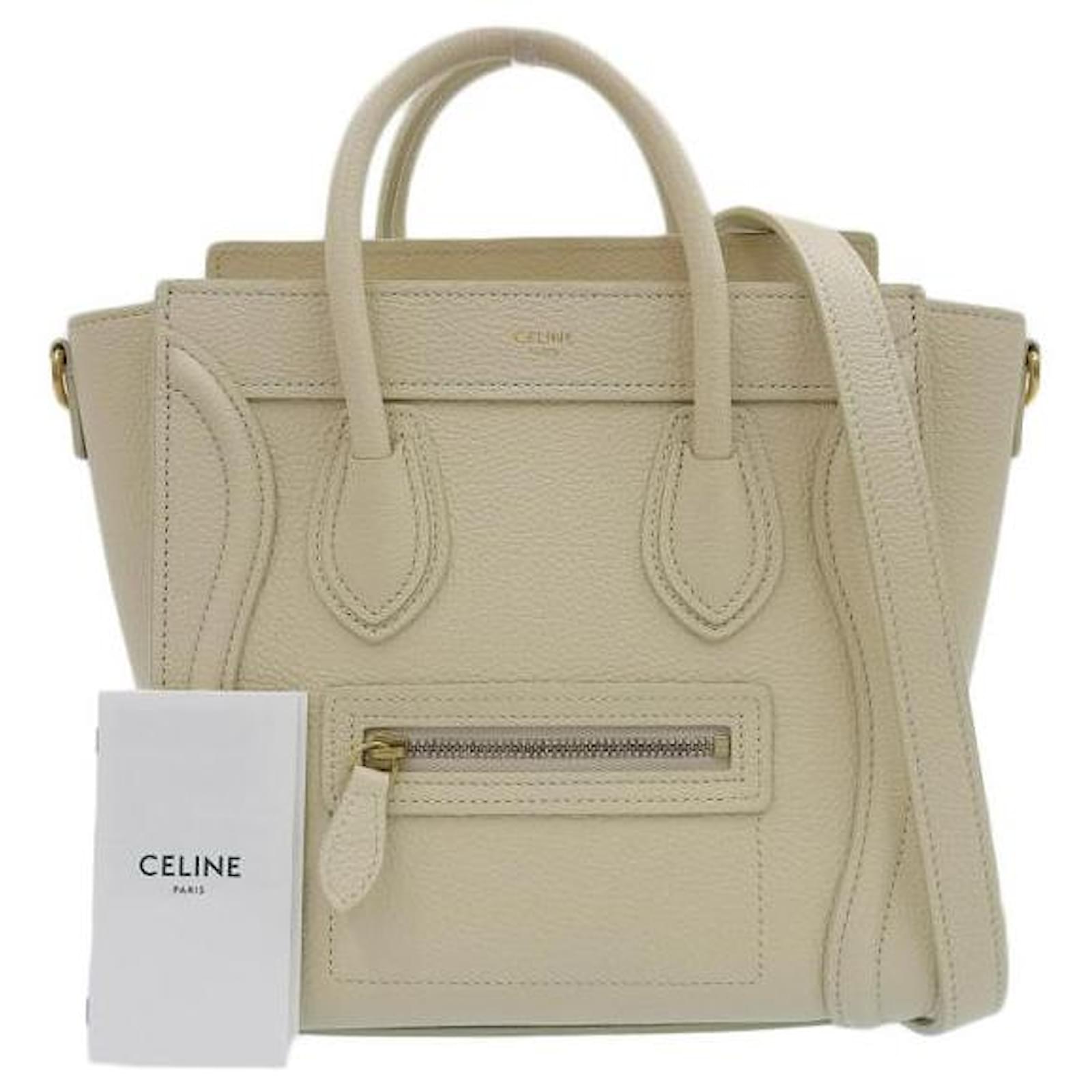 White celine clearance nano