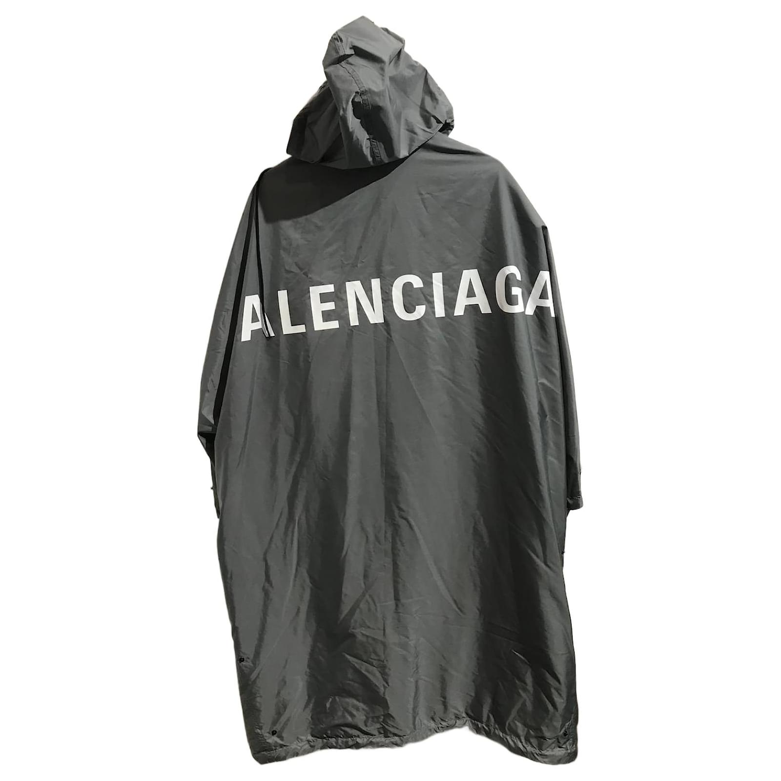 Veste BALENCIAGA 34 Synthétique Gris Joli Closet