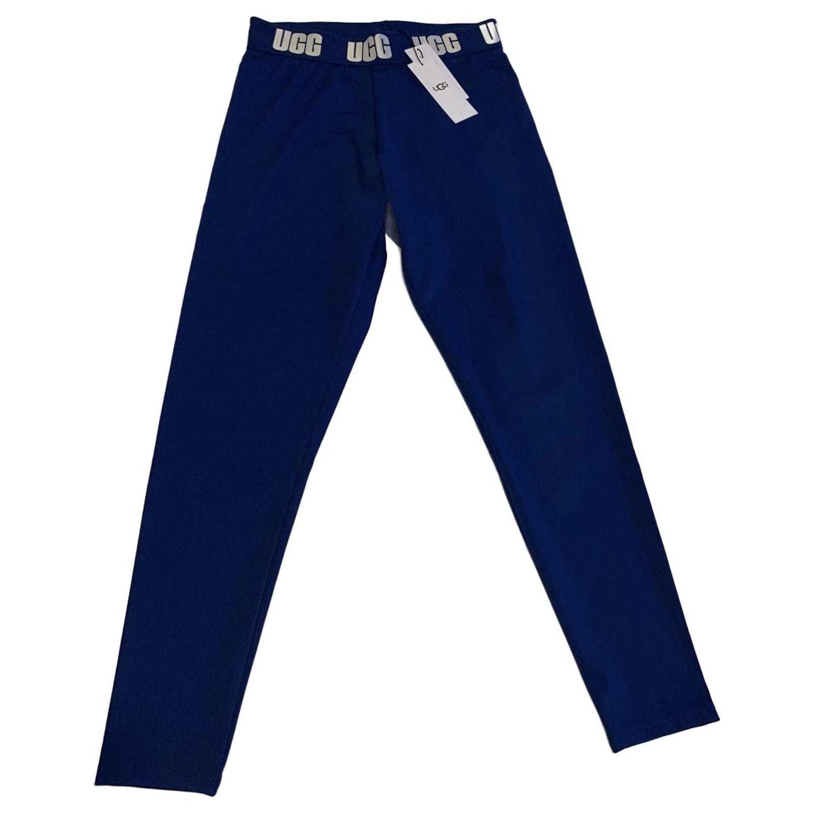 Ugg Pants, leggings White Blue Polyester Elastane ref.1119737 - Joli Closet