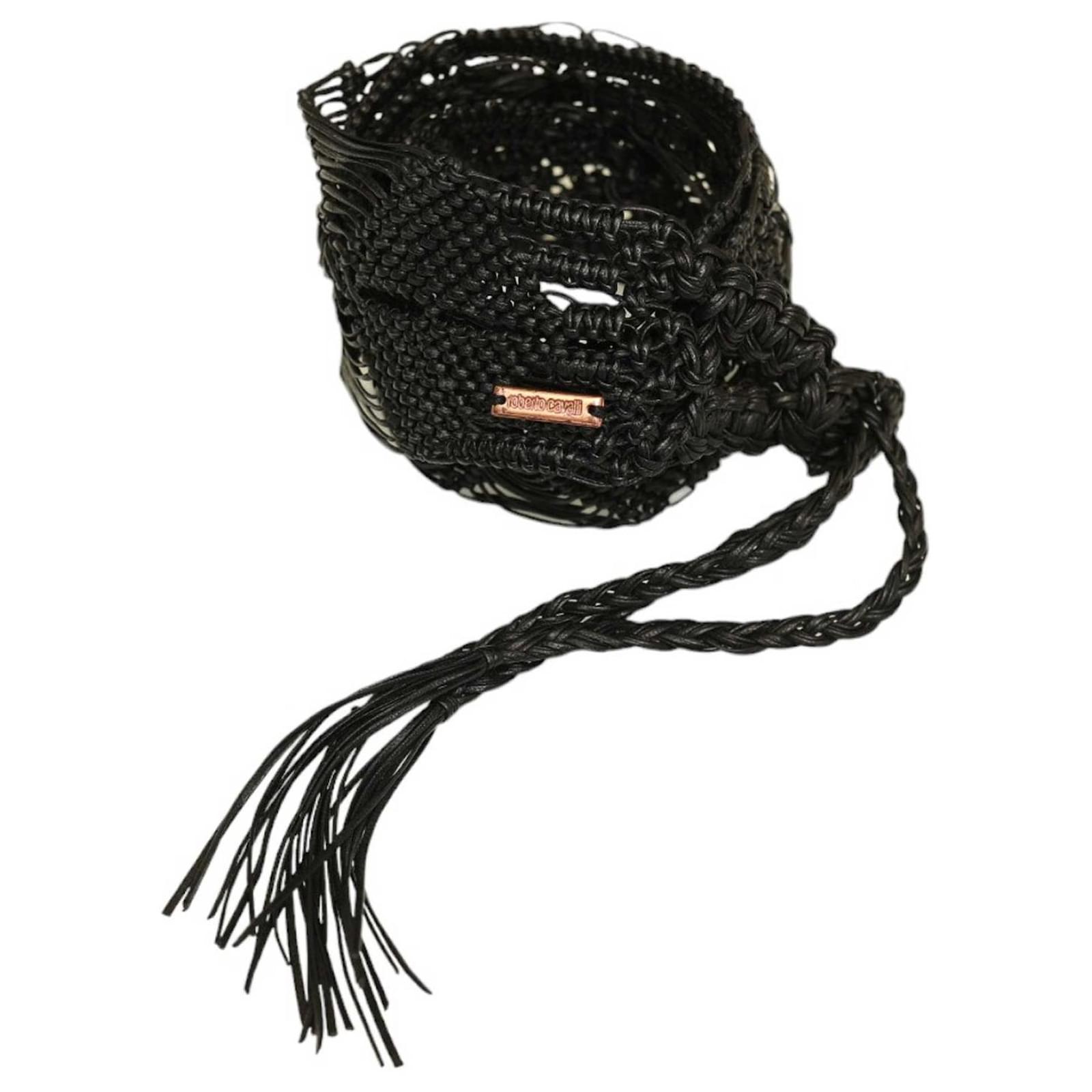 Just Cavalli Cinturón Cinturn, 102 White Smoke, 75 Cm Para Mujer