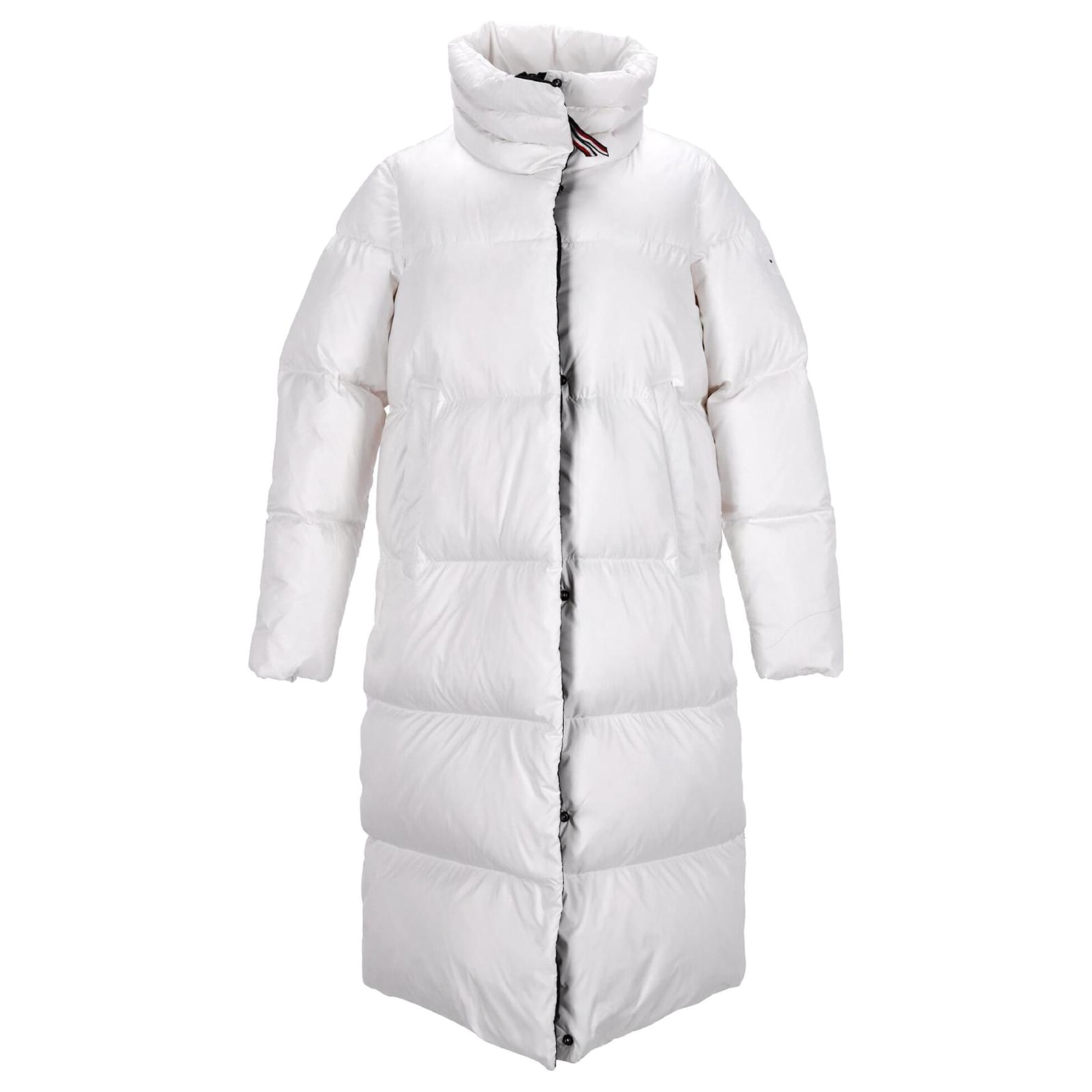 Abrigo blanco tommy online hilfiger